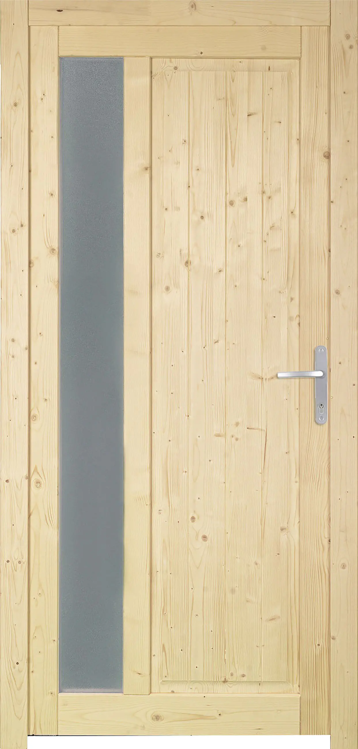 Panto Nebeneingangstür Holz 510 98 x 198 cm DIN rechts