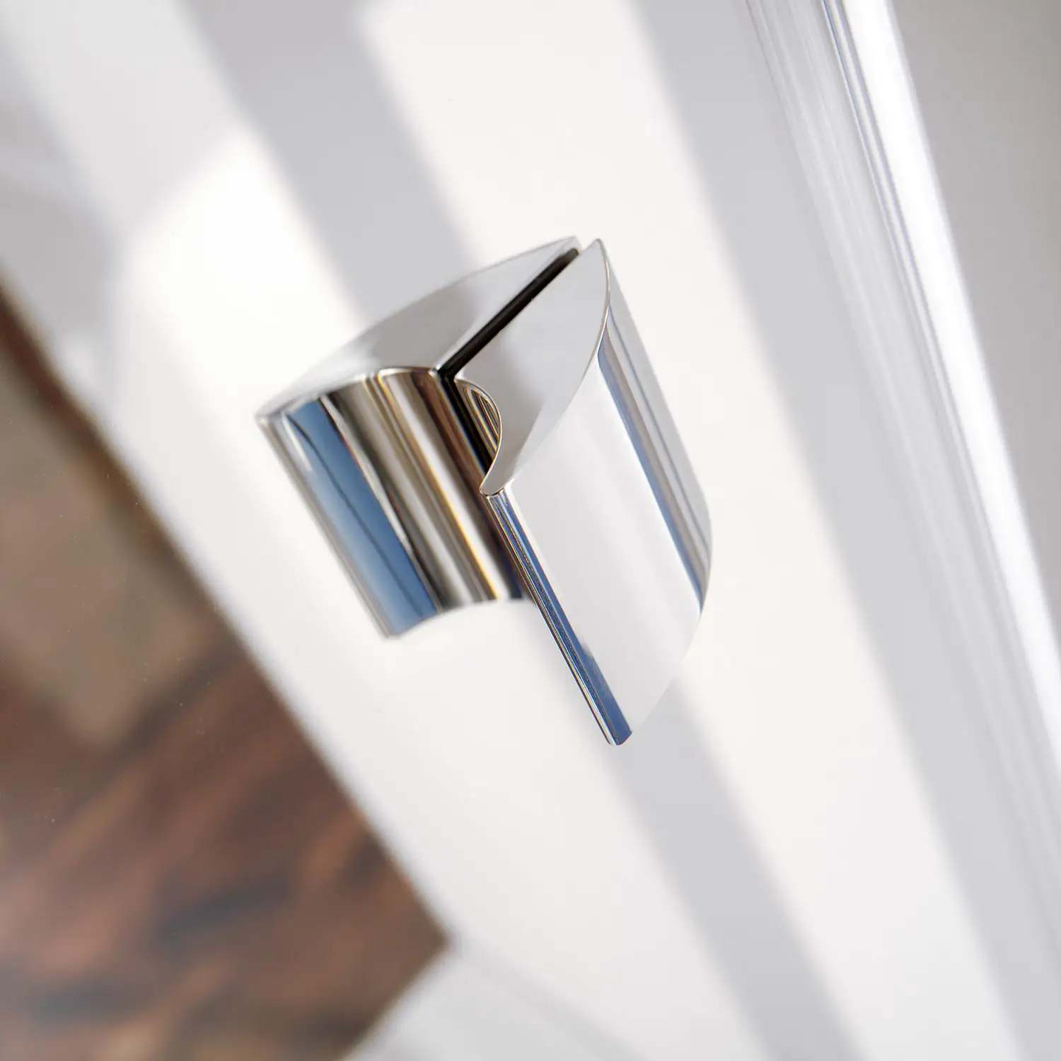 Breuer Espira Runddusche 80x80 4-teilig, Alu chromeffekt, Klarglas hell