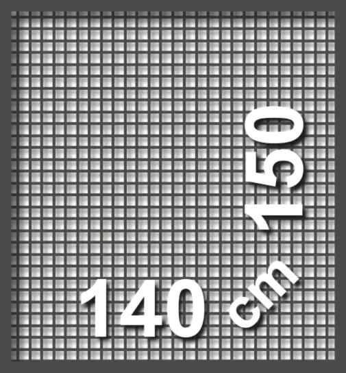 Schellenberg Fliegenschutz-Fenster PREMIUM 140 x 150 cm anthrazit/anthrazit kürzbar