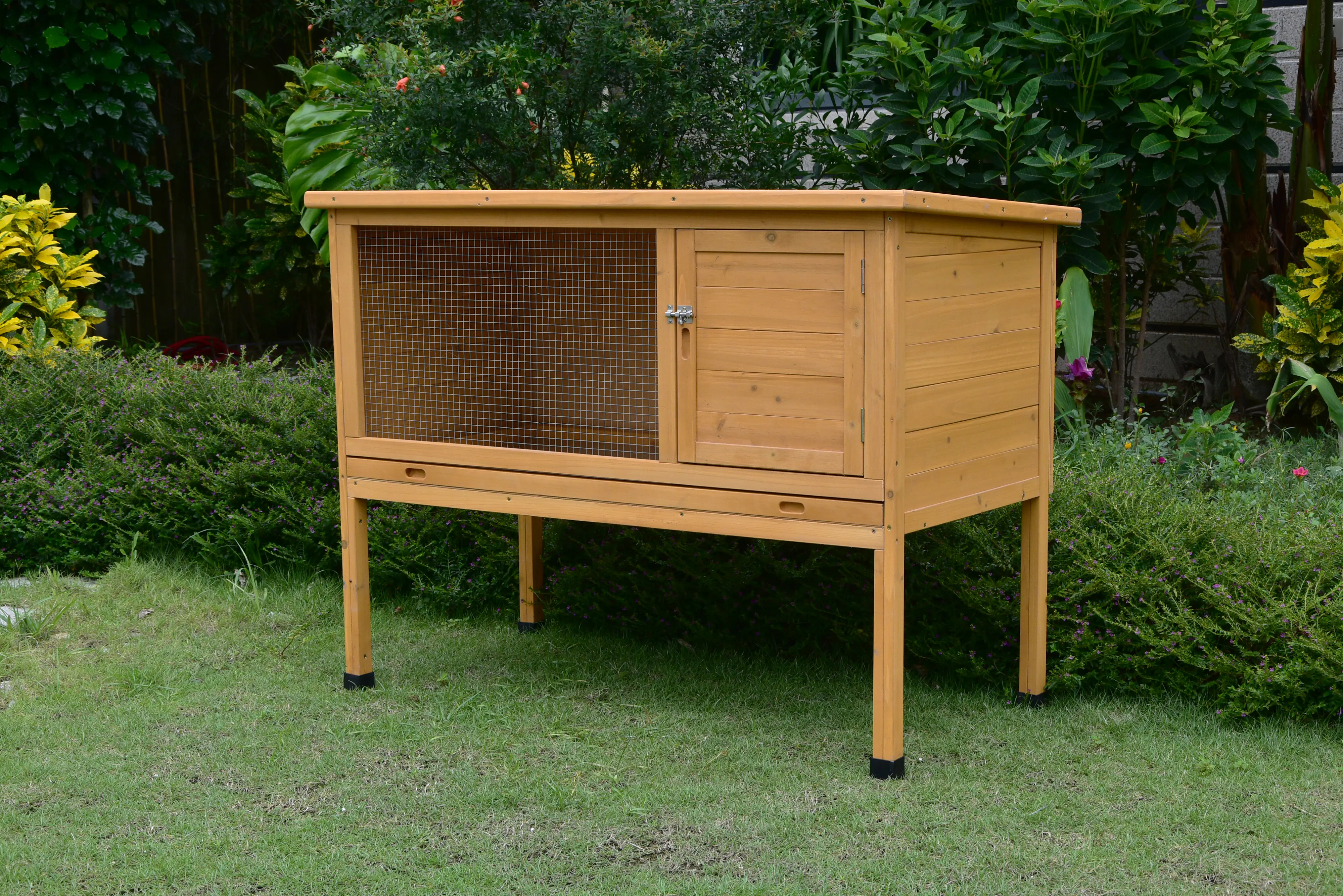 Kaninchenstall Bunny 116 x 63 x 92 cm Farbe: braun Kaninchenstall Bunny 116 x 63 x 92 cm Farbe: braun