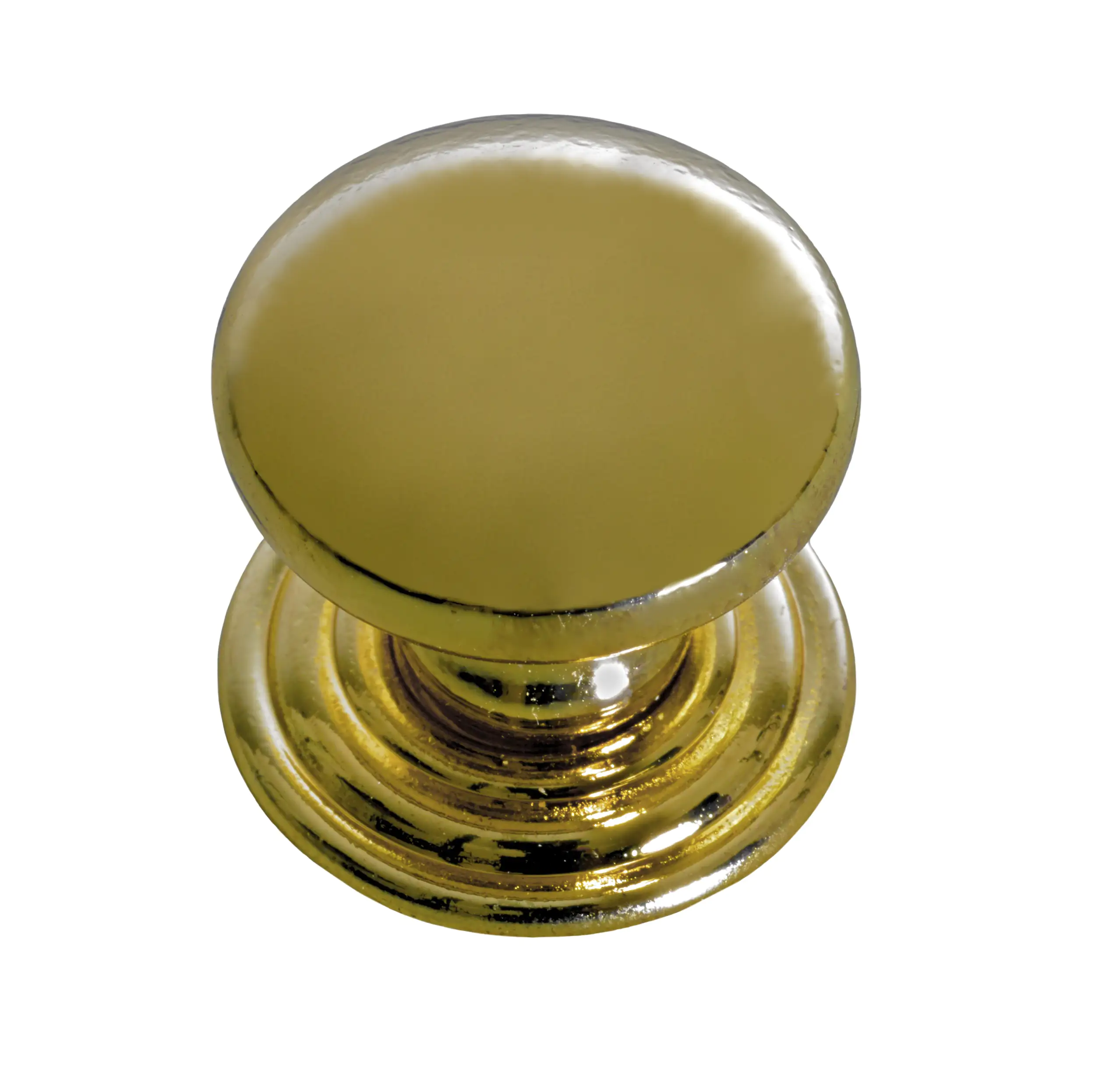 Hettich Möbelknopf Zinkdruckguss gold Ø 22,0 mm - 1 Stück