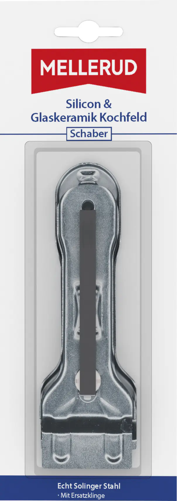 Mellerud Silicon & Glaskeramik Kochfeld Schaber inkl, Ersatzklinge