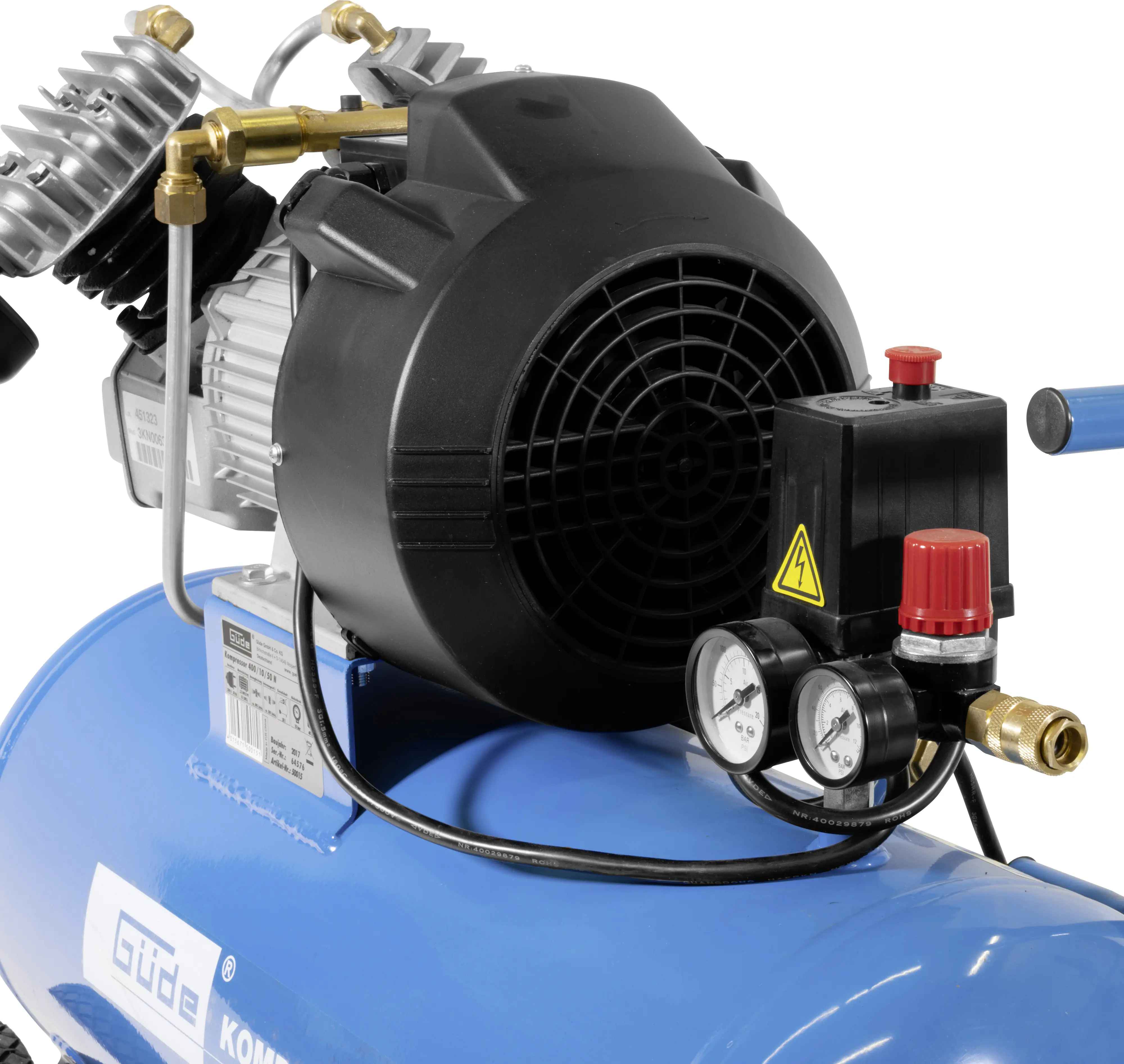 Güde Kompressor Set 400/10/50 DG10 bar 50 l 395 l/min 2,2 kW Güde Kompressor Set 400/10/50 DG10 bar 50 l 395 l/min 2,2 kW