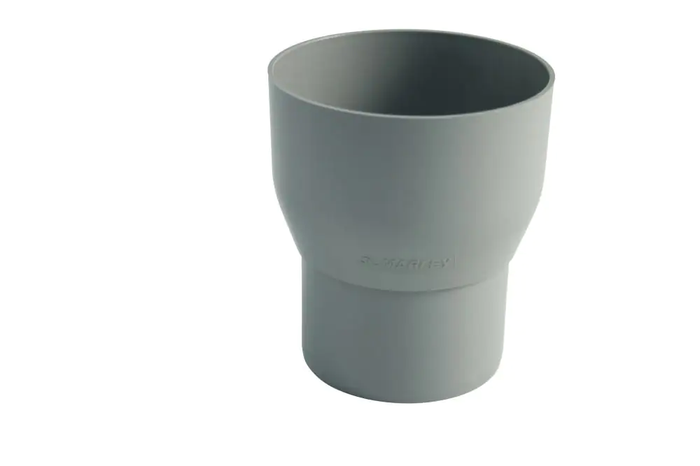 Marley Reduzierstück NW 87/75 mm, auf Muffe 75 mm, grau