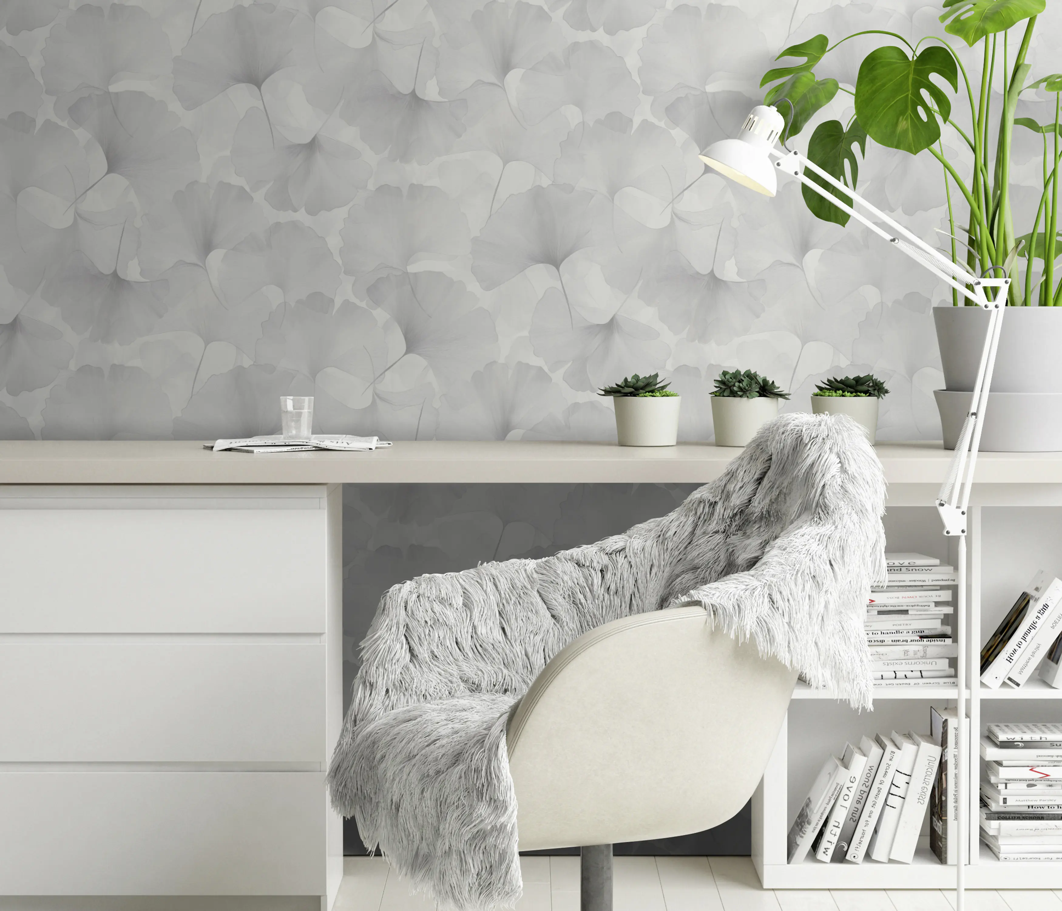 Erismann Vliestapete Floral grau 10,05 x 0,53 m