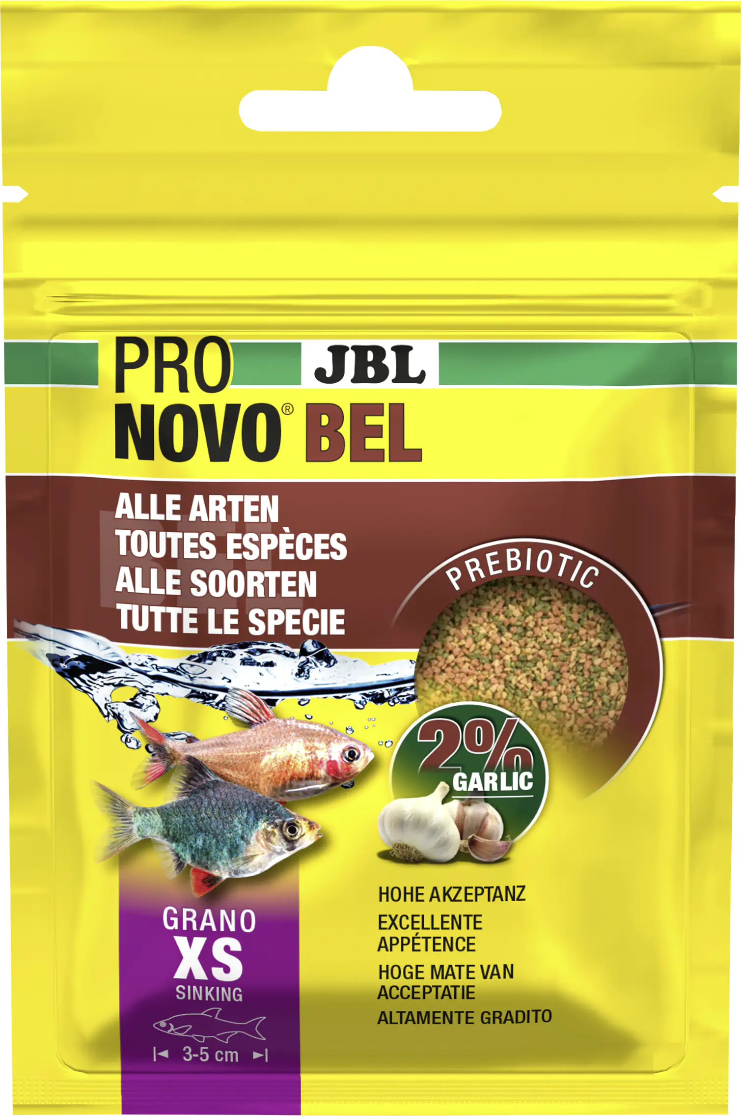 JBL Fischfutter Pronovo Bel Grano XS Fischfuttergranulat 20 ml JBL Fischfutter Pronovo Bel Grano XS Fischfuttergranulat 20 ml