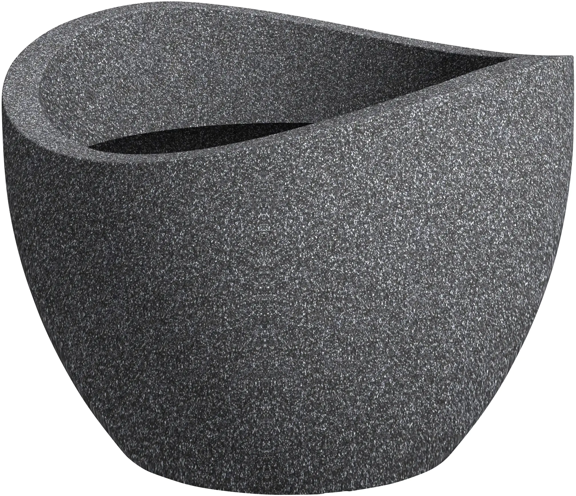 Scheurich Übertopf Wave Globe Bowl Ø 40 x 29,7 cm schwarz granit Scheurich Übertopf Wave Globe Bowl Ø 40 x 29,7 cm schwarz granit