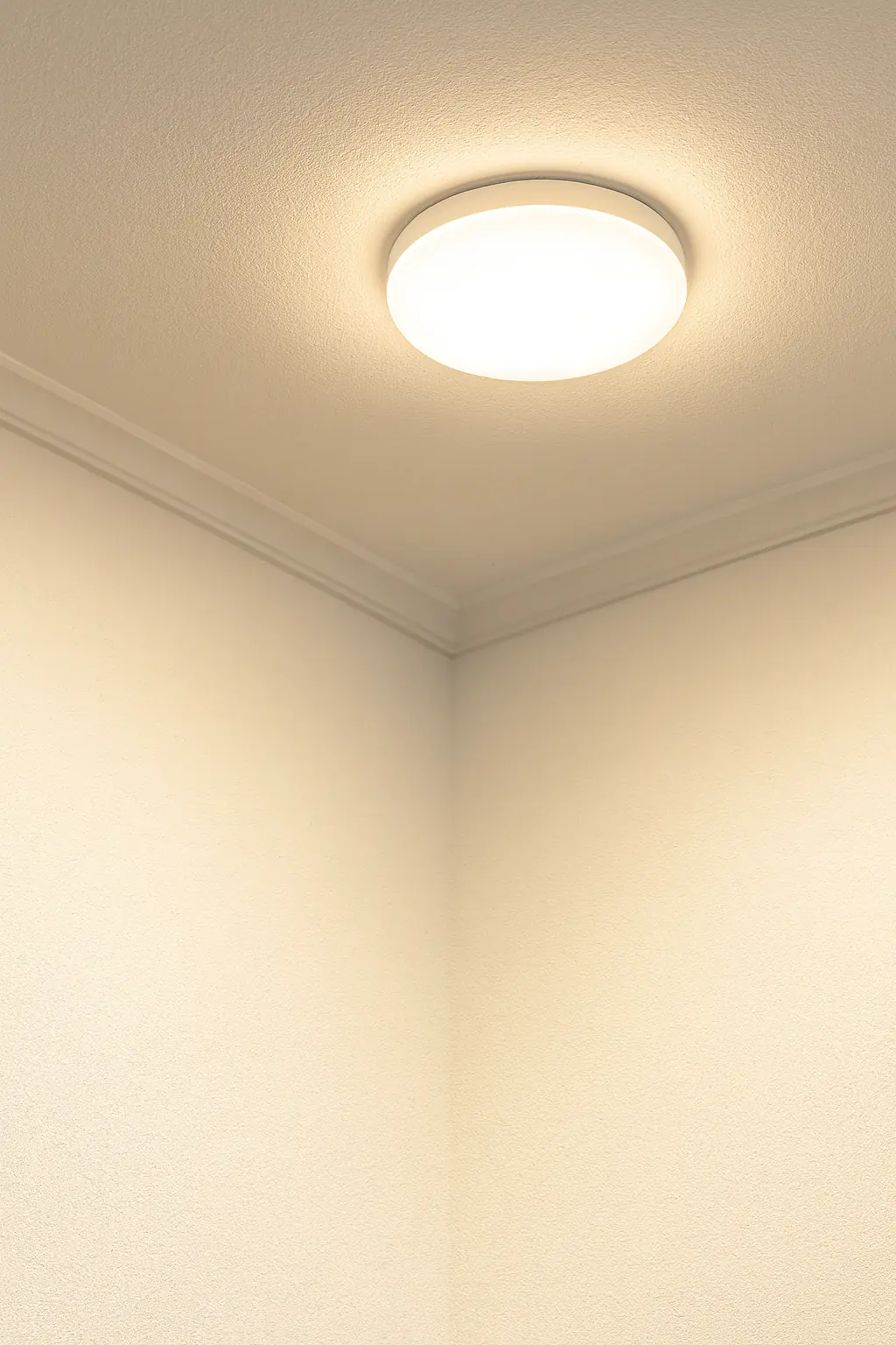 LED Deckenleuchte Cansas I weiß Ø 26 x 5 cm warmweiß