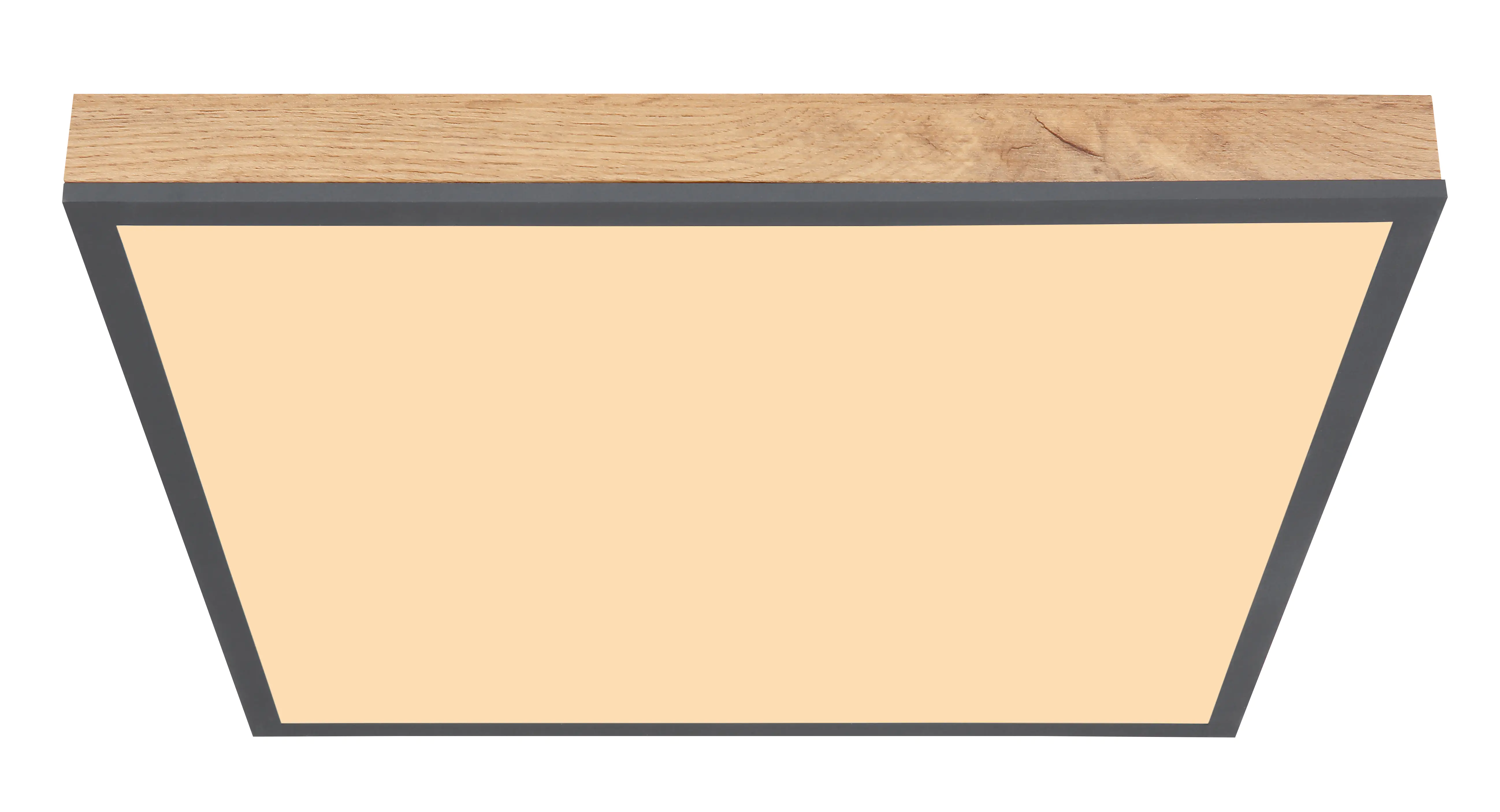 9007371418992_1 Globo LED Deckenleuchte Doro gaphit-eiche 45 x 45 cm