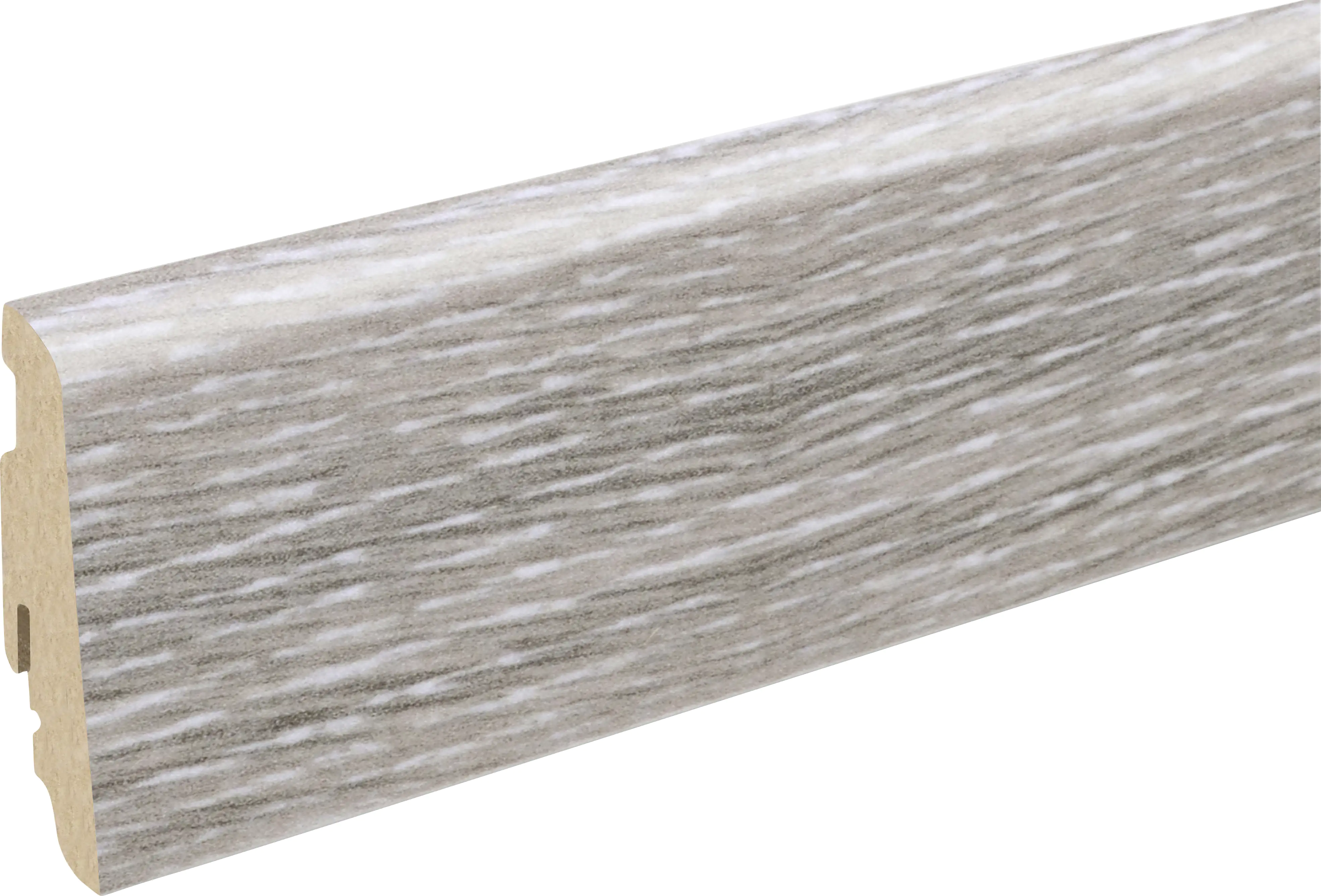 Neuhofer Fußleiste 240 cm 58 x 19 mm Oak light grey Neuhofer Fußleiste 240 cm 58 x 19 mm Oak light grey