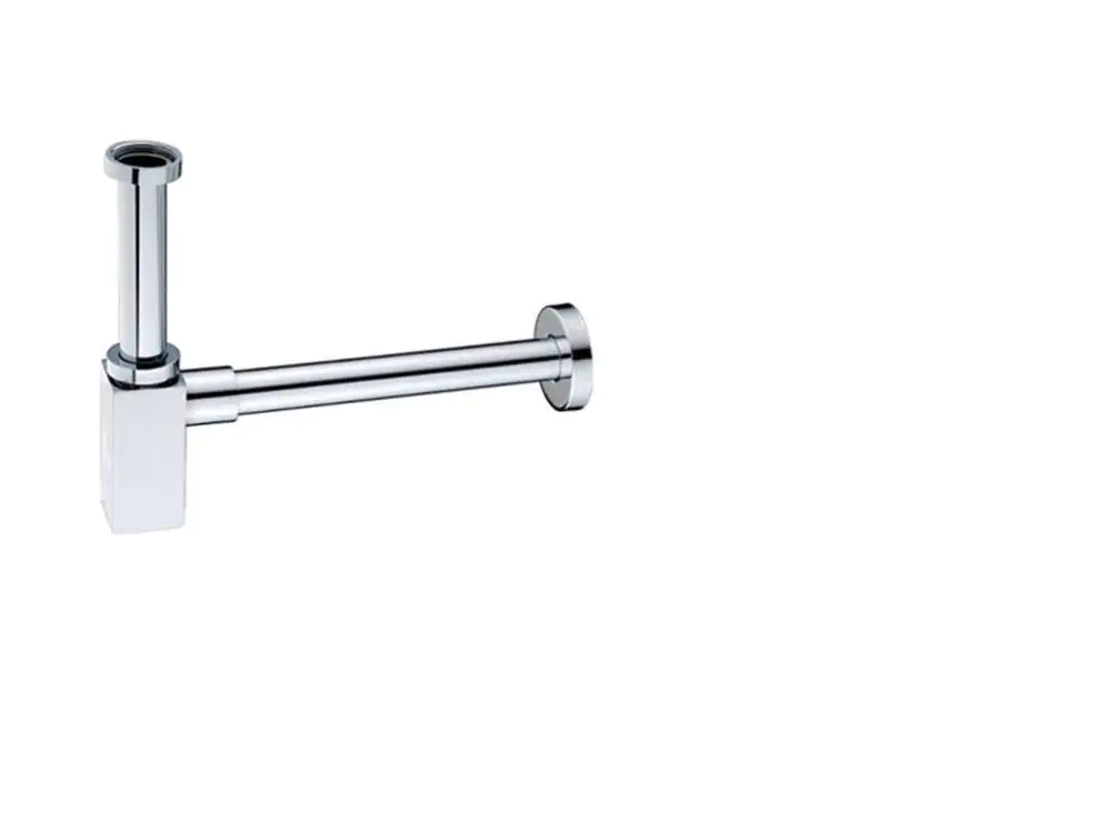 TrendLine Flaschensiphon eckig 1 1/4"verchromt