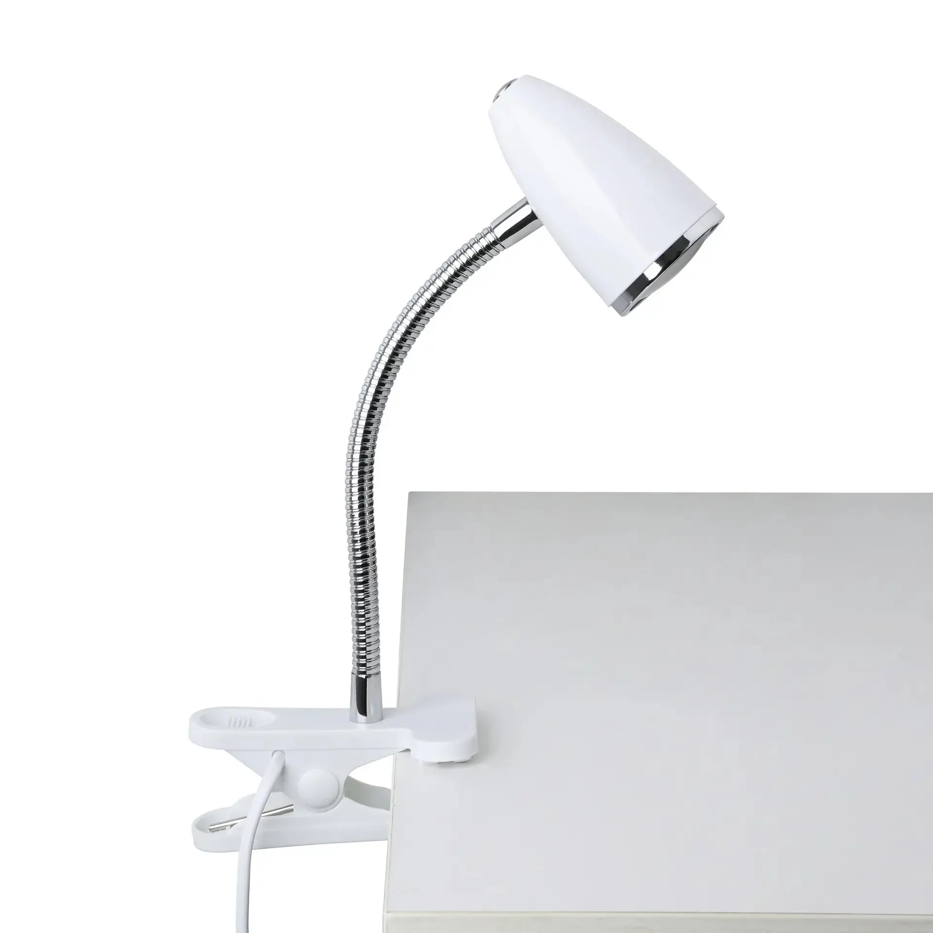 Eglo Klemmleuchte Riccio 1 GU10 weiß chrom Stahl