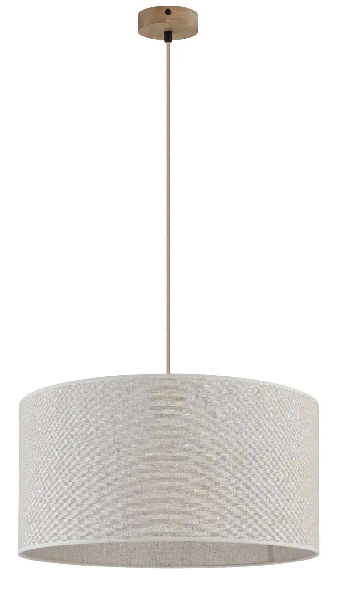 Globo Hängeleuchte Jule Ø 50 cm E27 H120 cm weiß