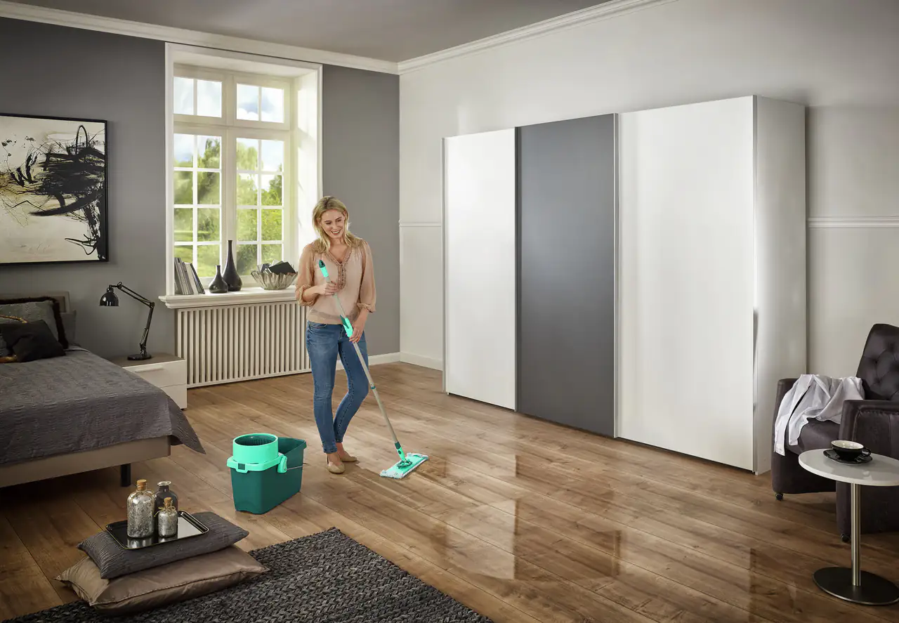 Leifheit Bodenwischer- Set Clean Twist System XL 42 cm Leifheit Bodenwischer- Set Clean Twist System XL 42 cm