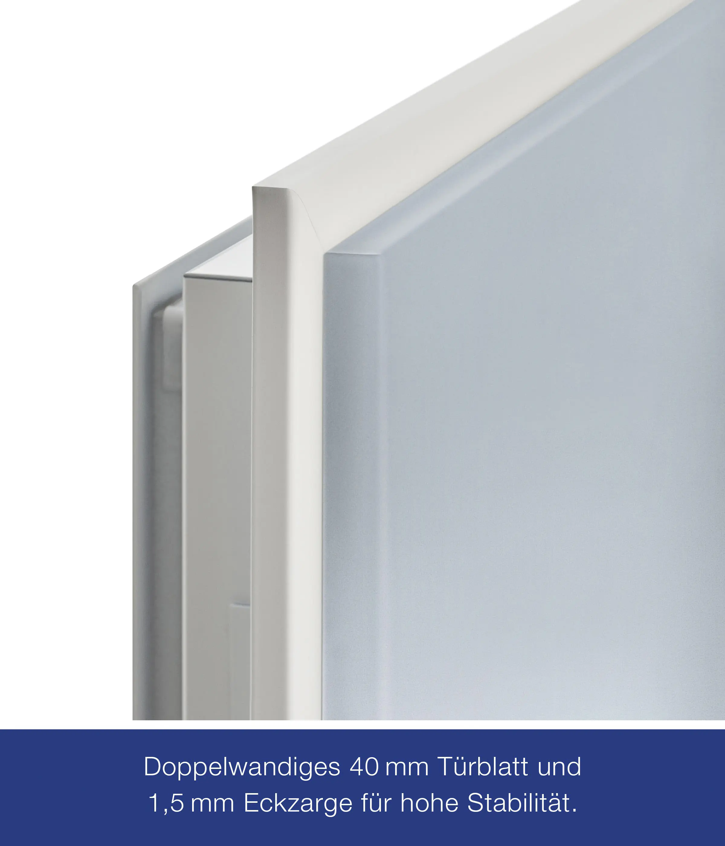 Hörmann Innentür ZK mit Lichtausschnitt inkl. Drückergarnitur verzinkt 100 x 200 cm DIN rechts