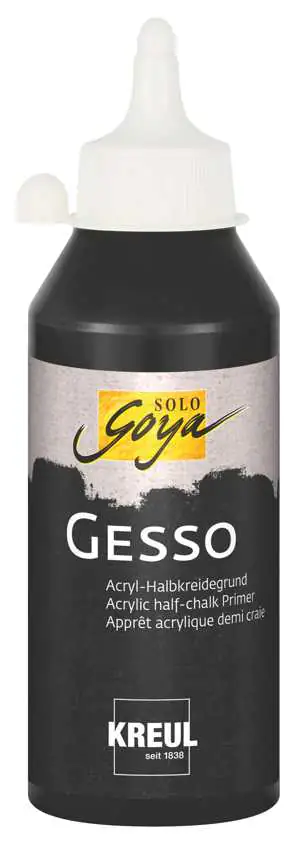 Kreul Solo Goya Gesso schwarz 250 ml