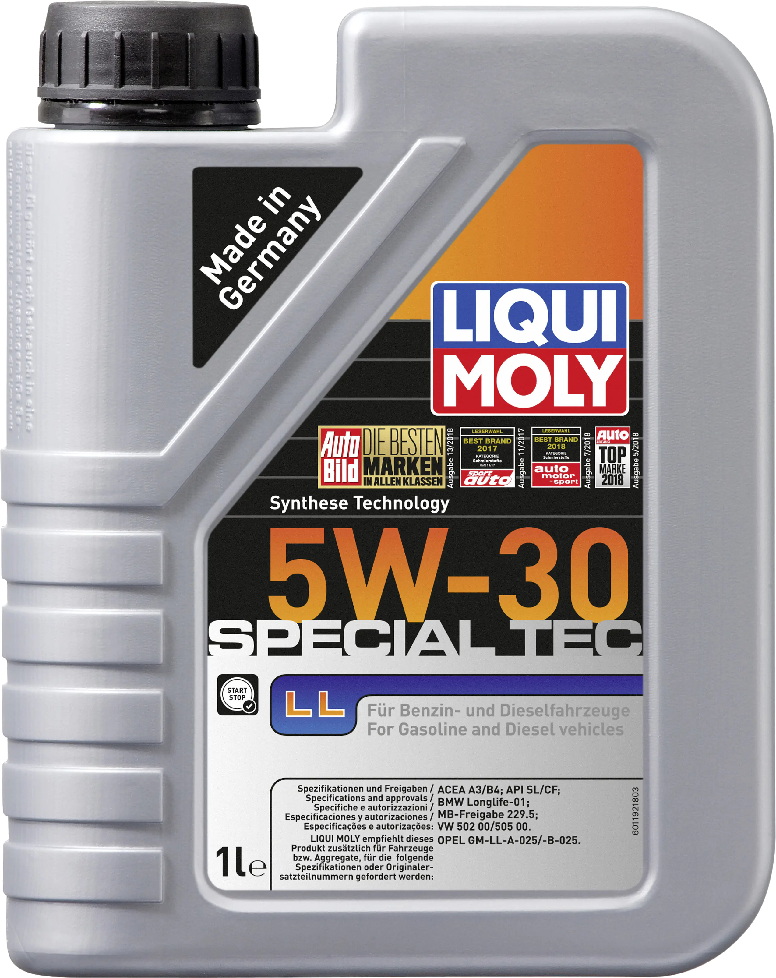 Liqui Moly Motoröl Special TecLL 5W-30 1 L