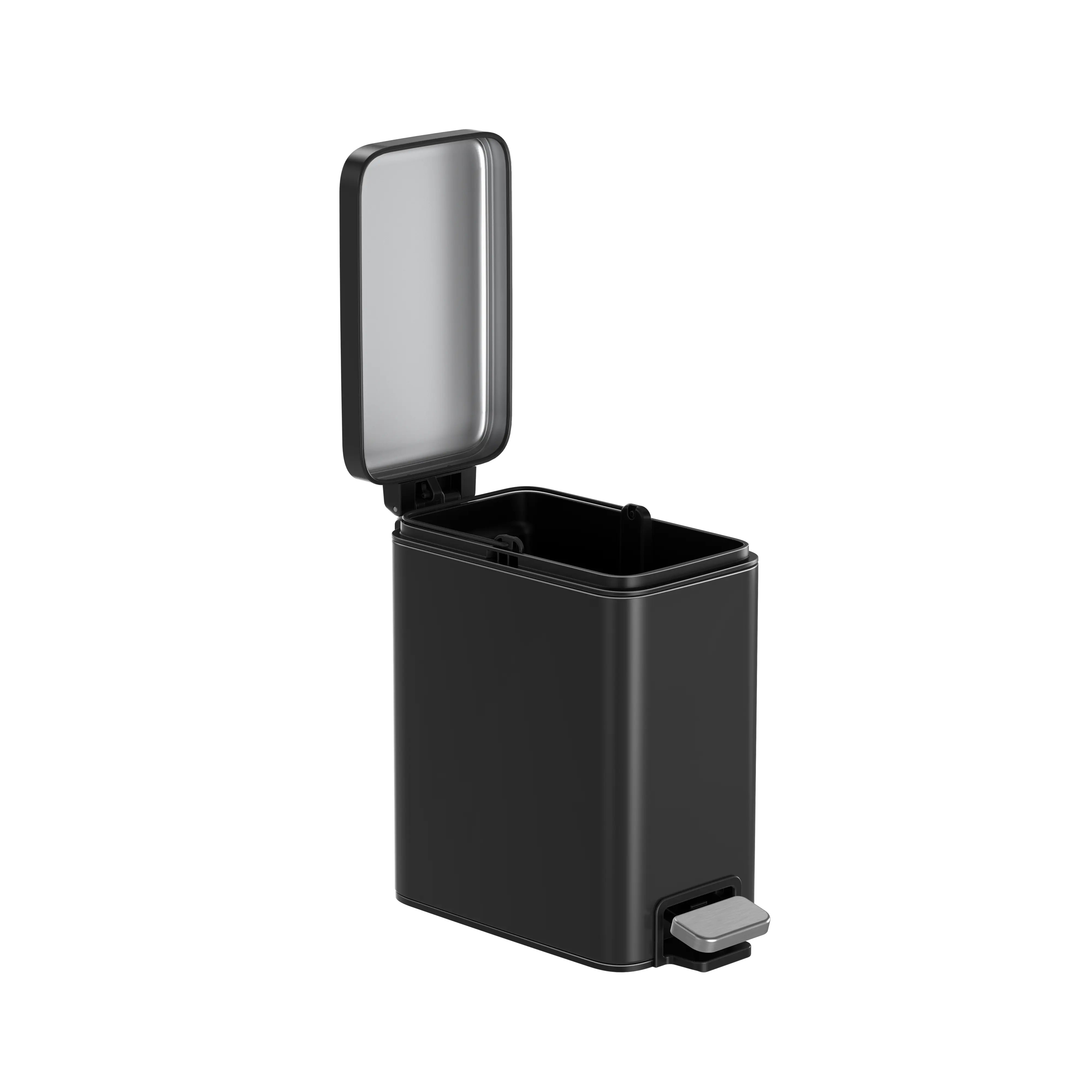 Primaster Kosmetikeimer 5 l Mira schwarz matt