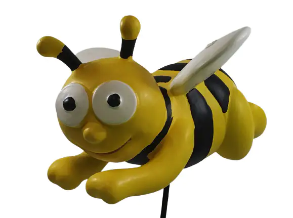 Dekofigur Biene fliegend klein 20 x 39 x 20 cm Dekofigur Biene fliegend klein 20 x 39 x 20 cm