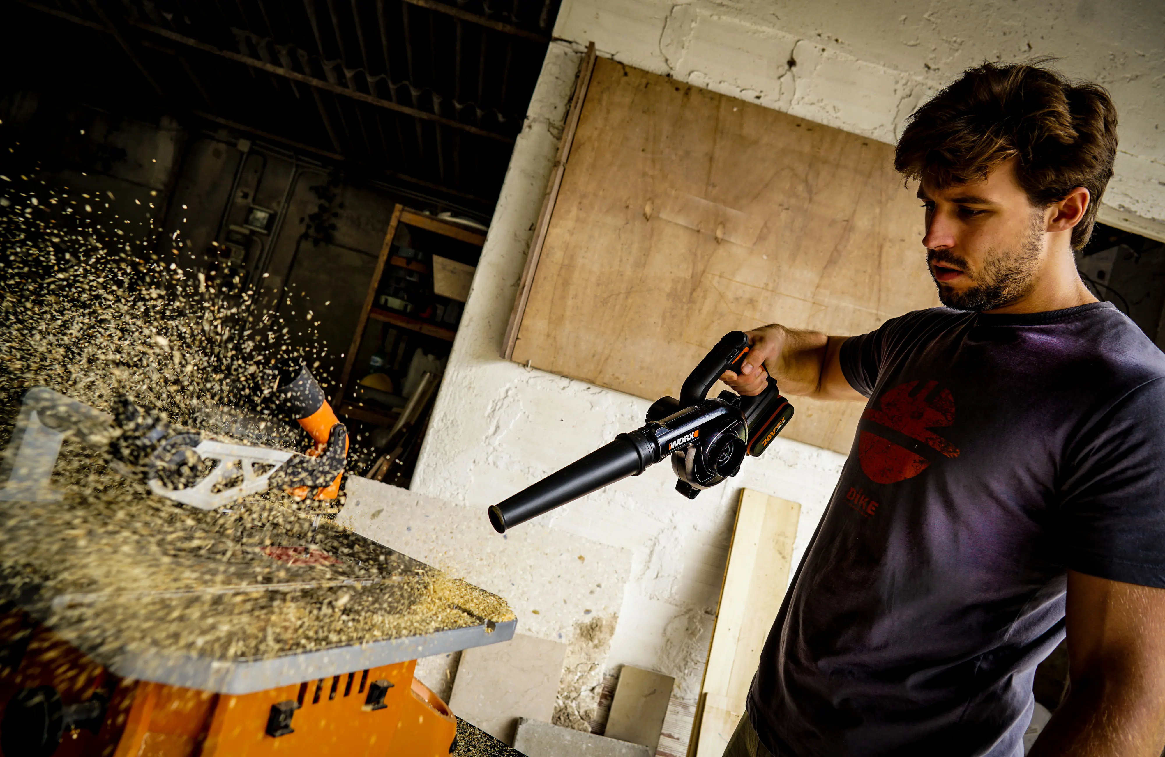 Worx Akku-Werkstattluftbläser WX094.9 20 V Solo Worx Akku-Werkstattluftbläser WX094.9 20 V Solo
