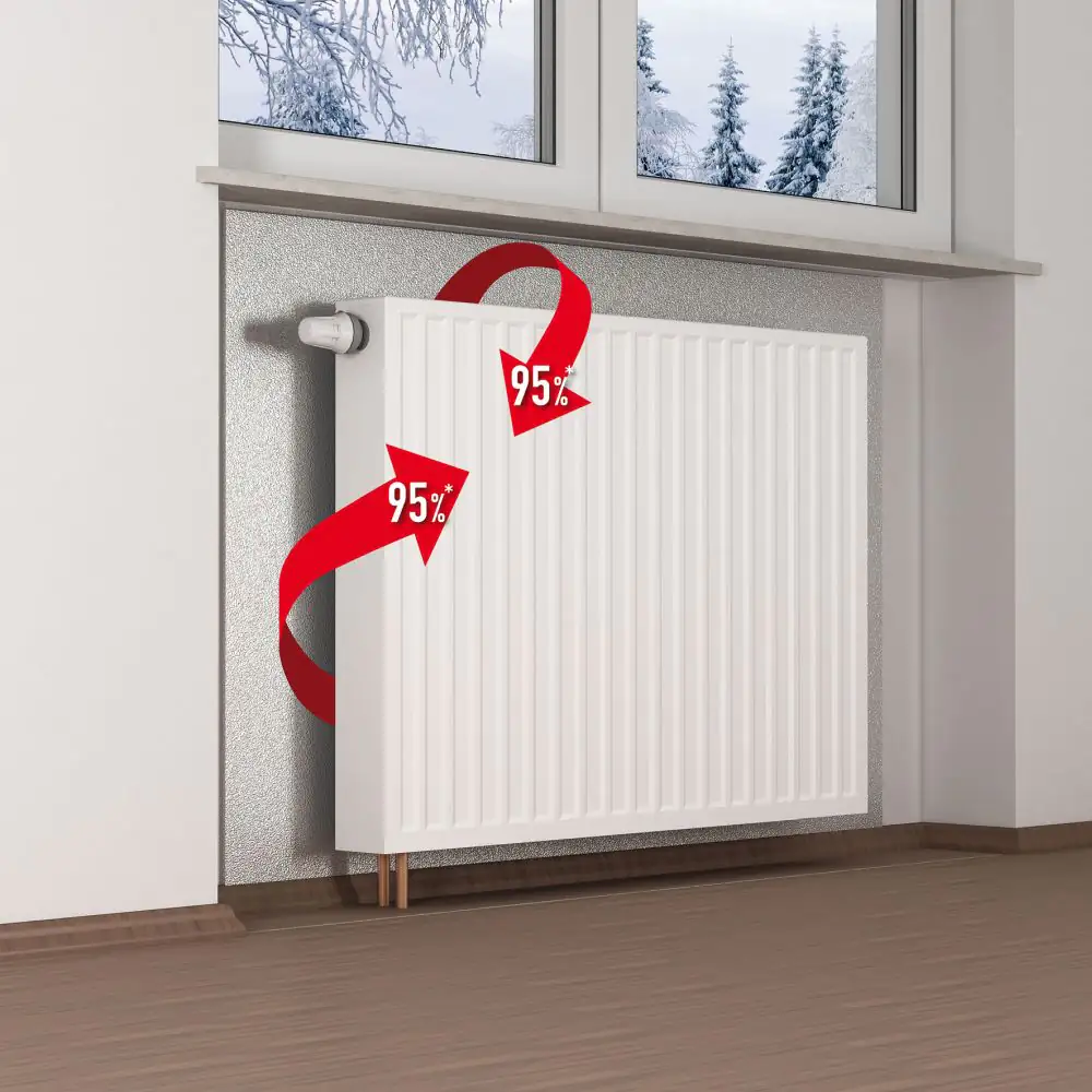 Climapor Dämmplatte EPS alukaschiert, 0,5 m x 0,5 m x 4 mm