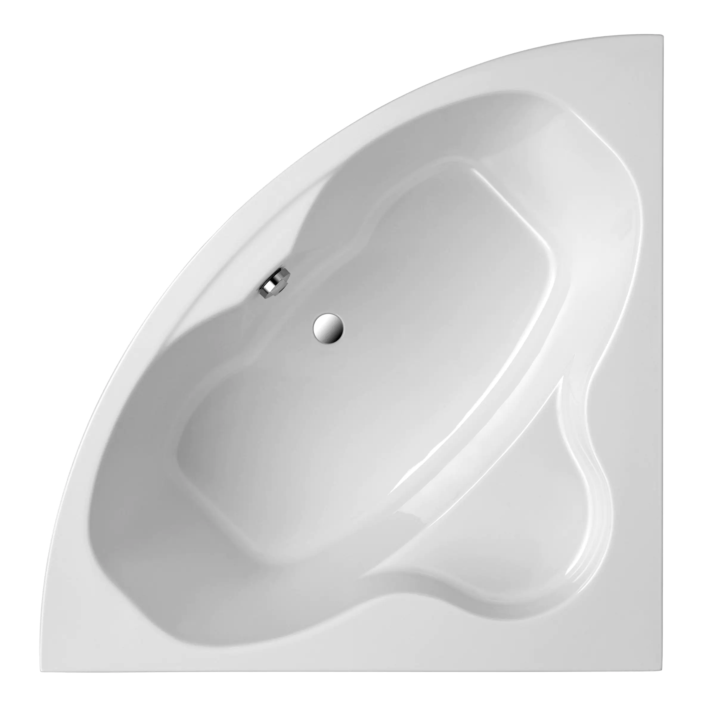 Ottofond Eckwanne Katamaran 148 x 148 cm, weiß