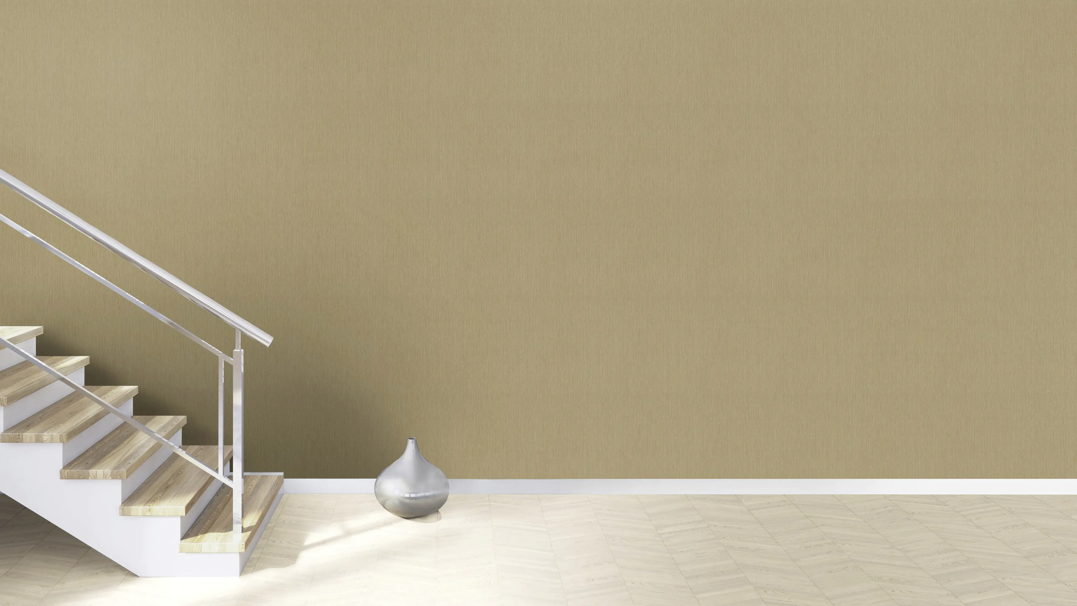 Rasch Vliestapete 537703 Gold-Mattgold Uni 10,05 m x 0,53 m Rasch Vliestapete 537703 Gold-Mattgold Uni 10,05 m x 0,53 m