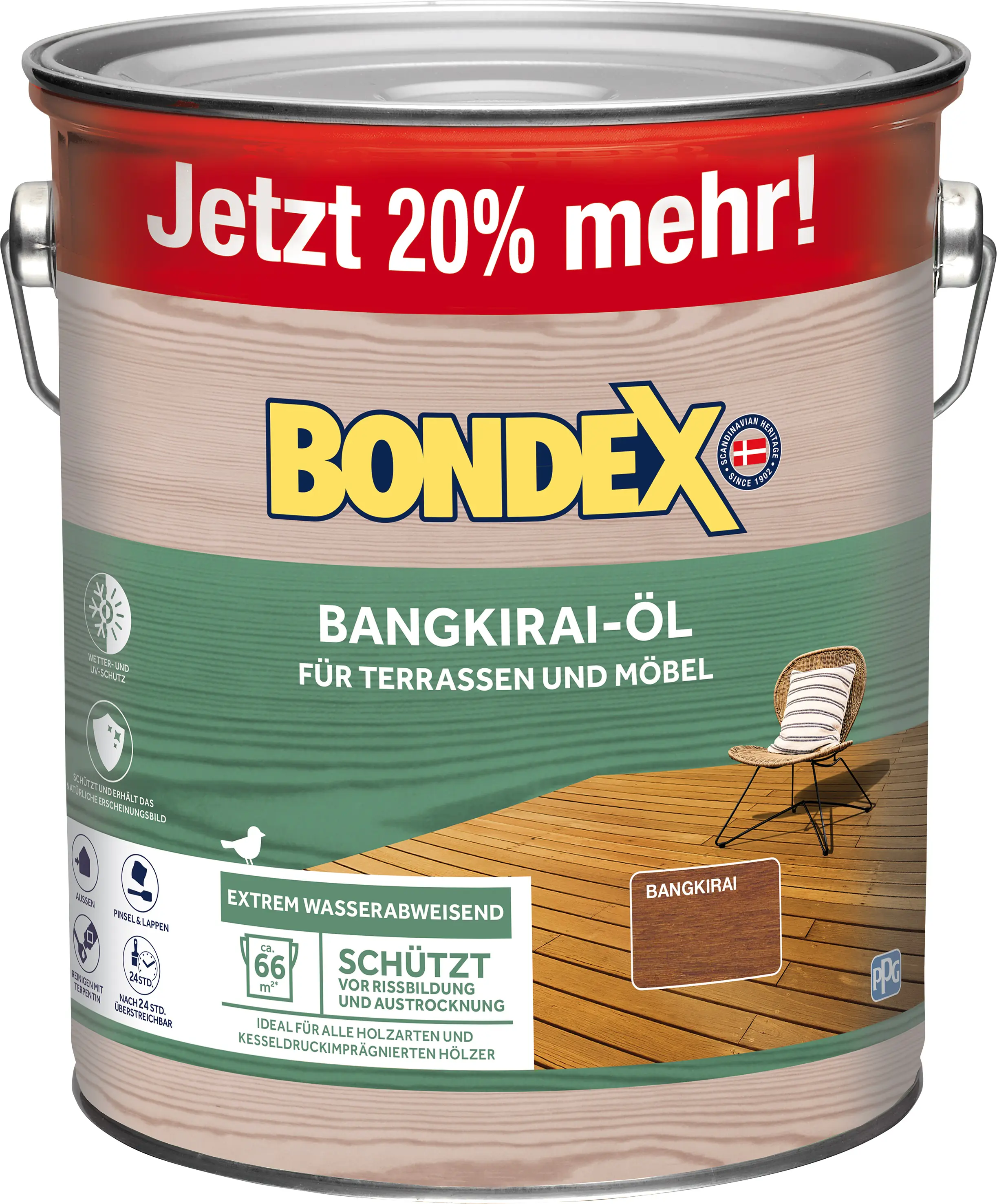 Bondex Bangkirai Öl 3 L