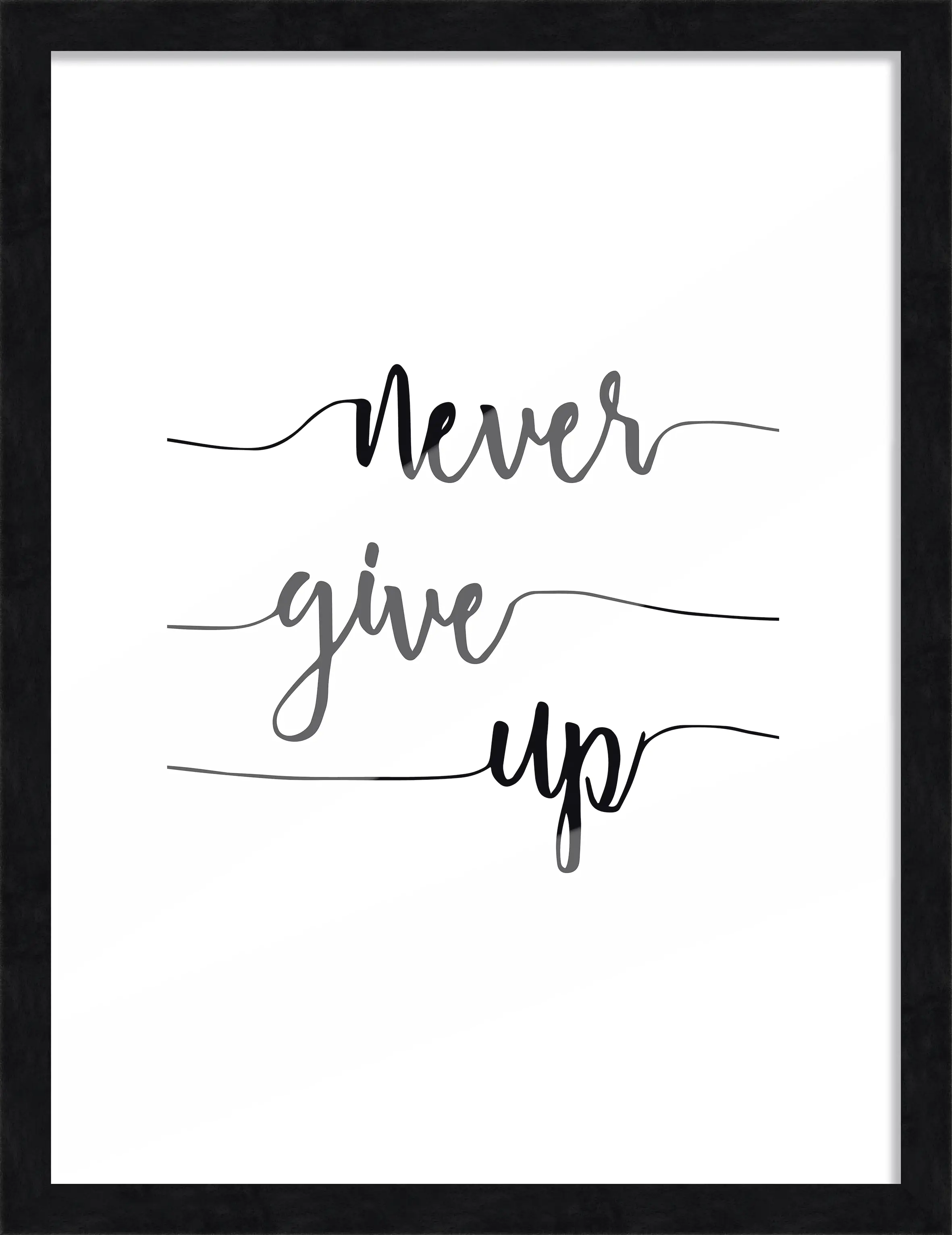 Holzbilderrahmen Luzern schwarz 30 x 40 cm Holzbilderrahmen Luzern schwarz 30 x 40 cm