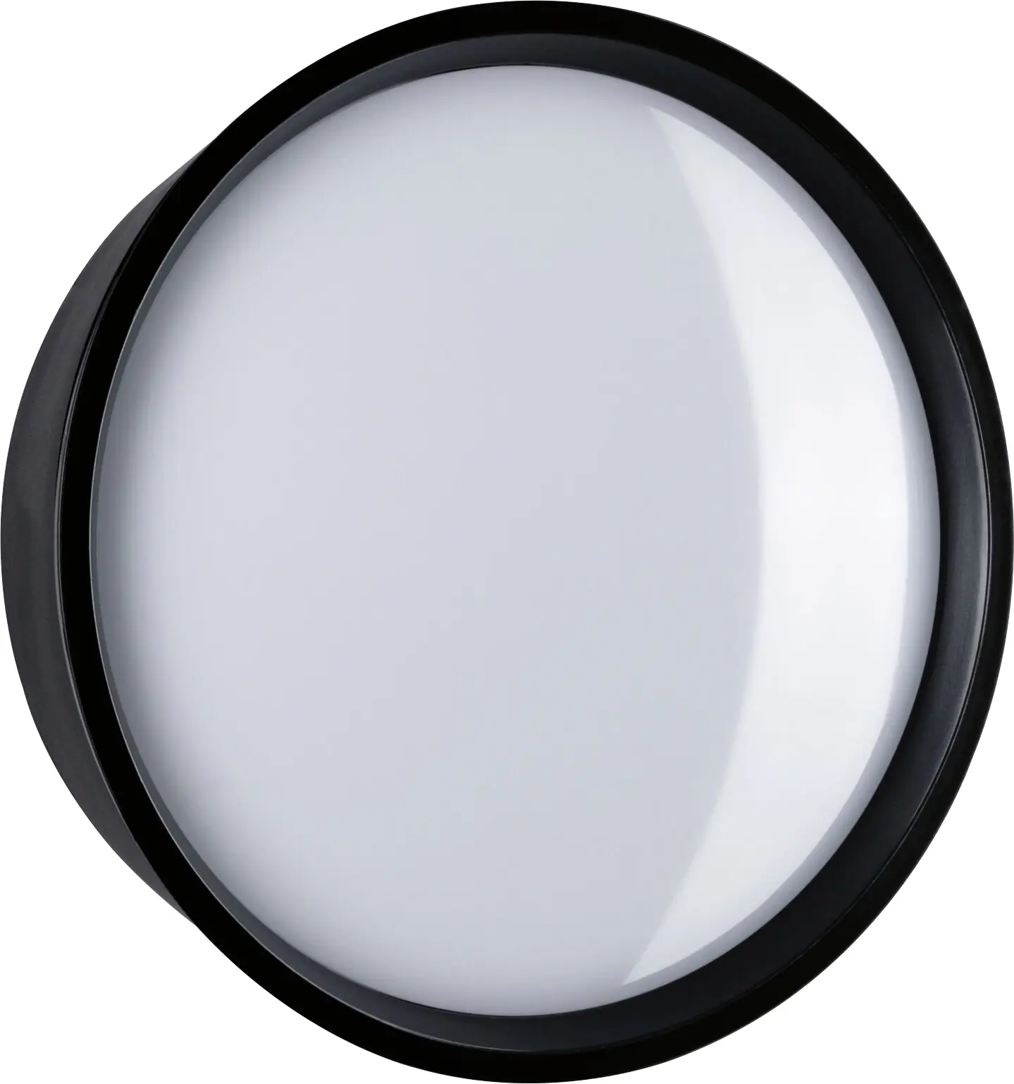 Paulmann LED Außenleuchte Platomo schwarz Ø 18 cm warmweiß