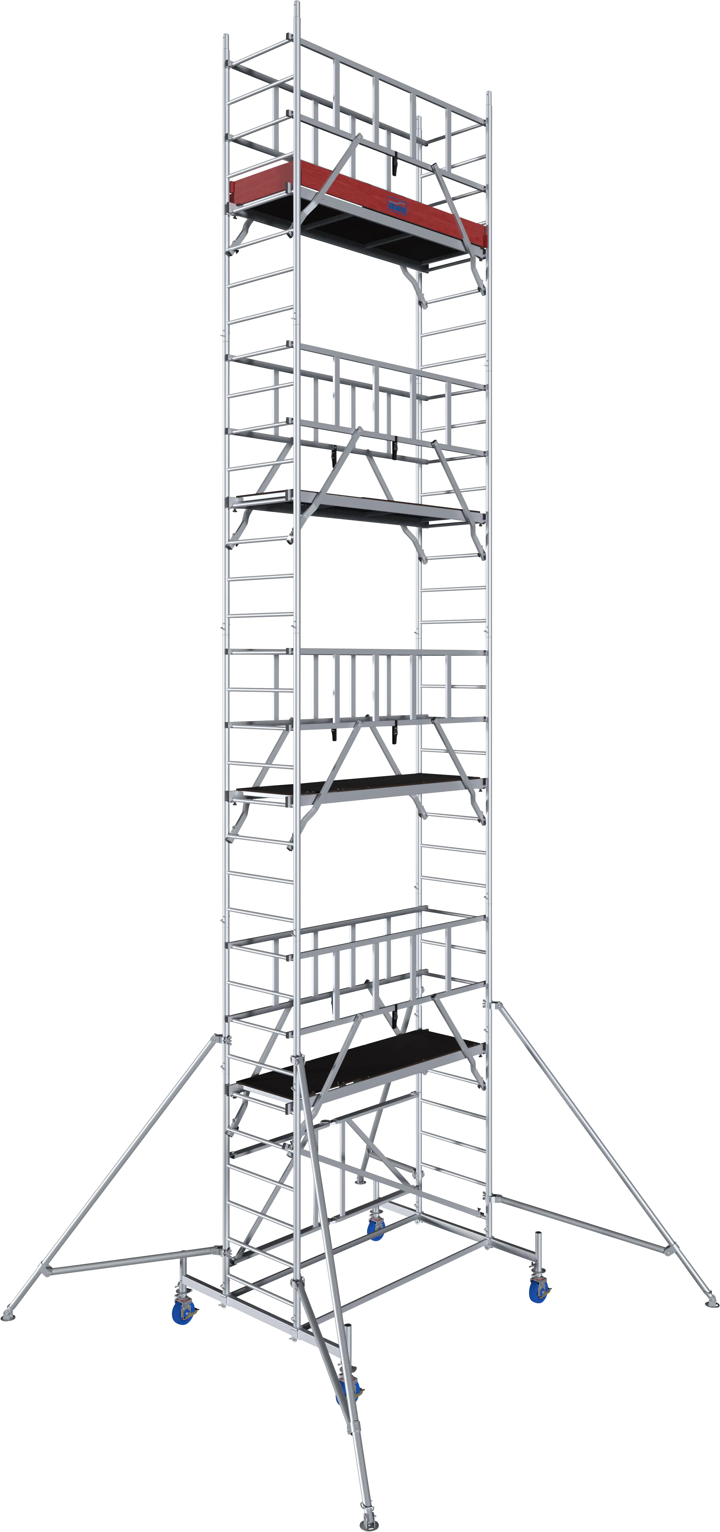 Krause Faltgerüst MONTO ProTec XS Aluminium 9,80 m