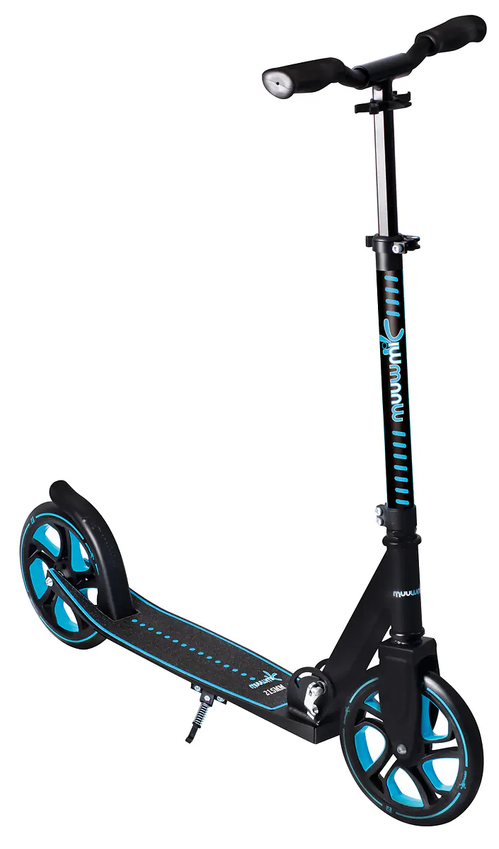 Muuwmi Scooter für Kinder Pro schwarz/blau