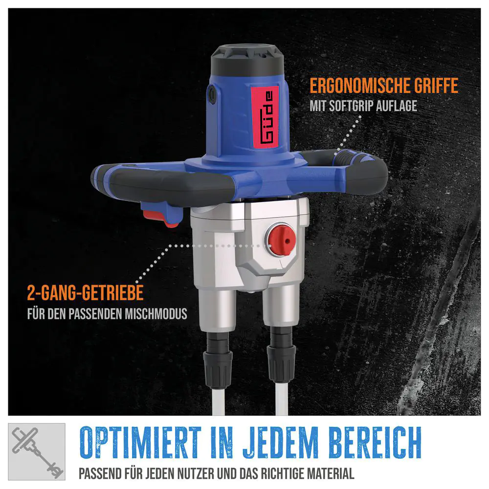 Güde Rührwerk GRW 1811.1 TWIN 1800 W Güde Rührwerk GRW 1811.1 TWIN 1800 W