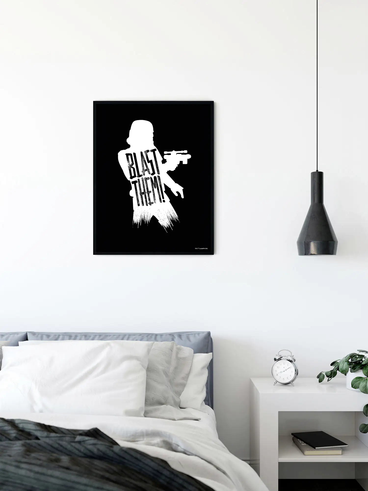 4055065190728_2865713 Komar Wandbild SW Sil Stormtrooper 30 x 40 cm