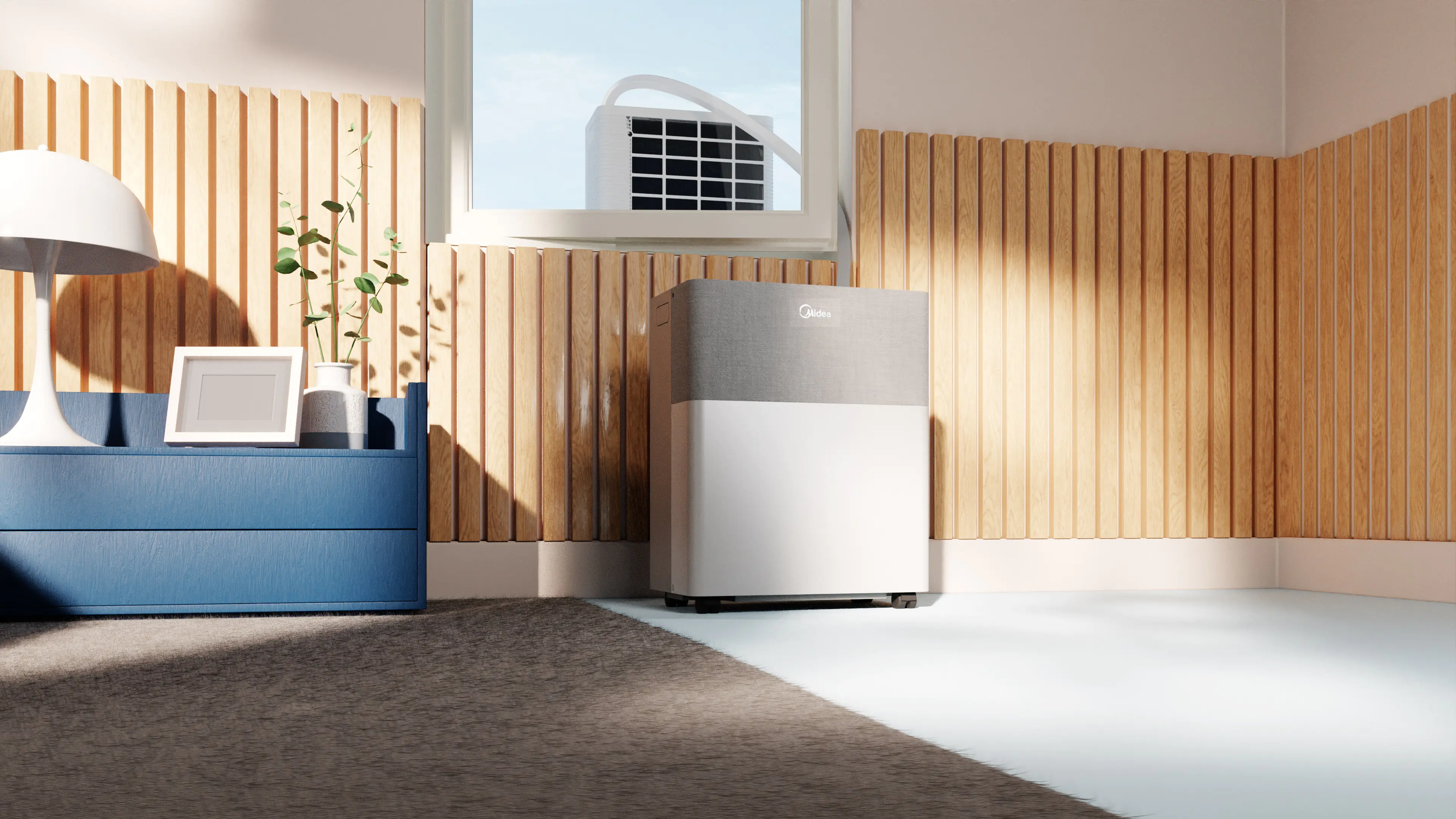 Midea PortaSplit mobile Split-Klimaanlage 12000 BTU Midea PortaSplit mobile Split-Klimaanlage 12000 BTU