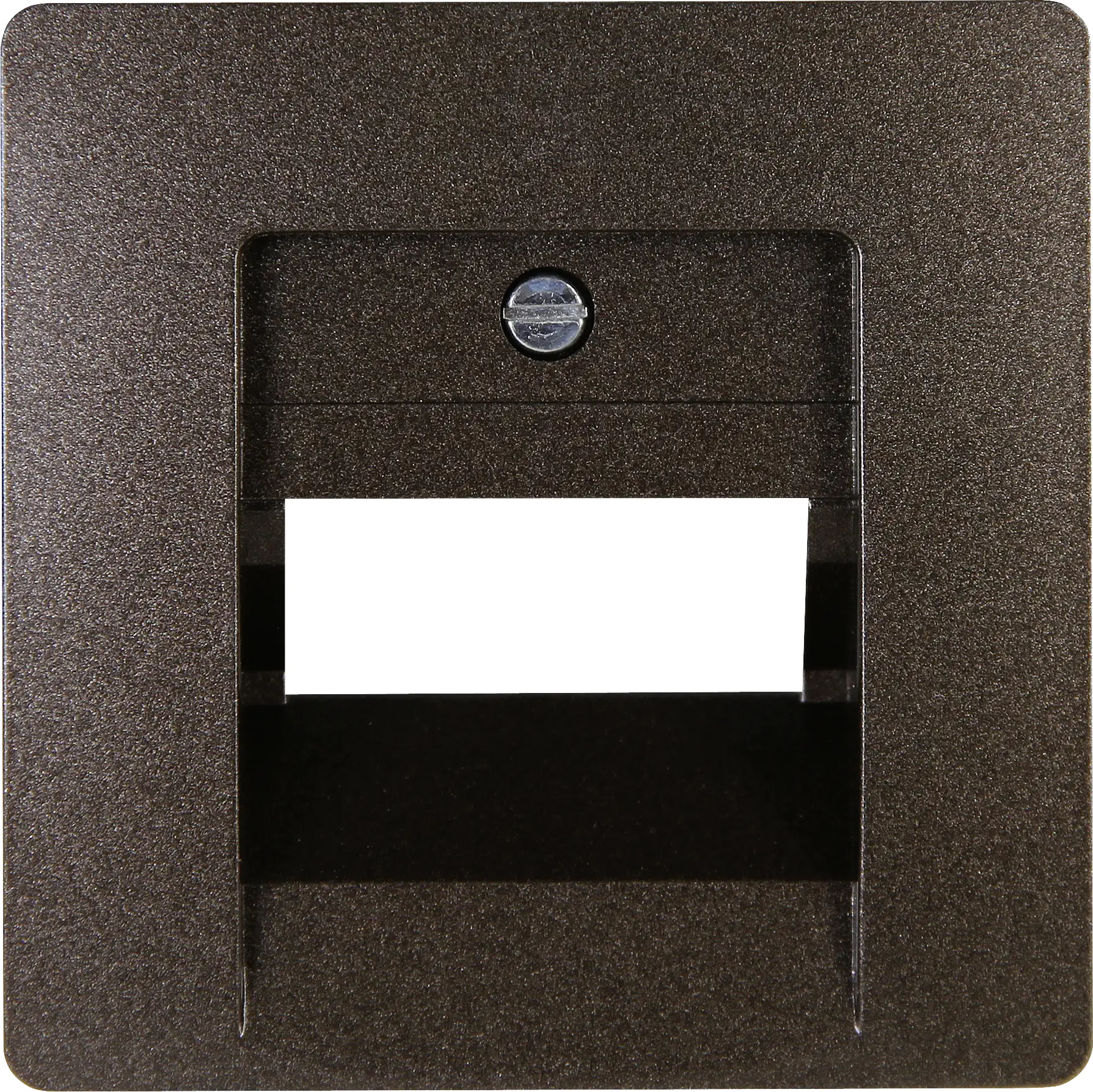 4008224583435 Kopp UAE-Abdeckung Paris palisander, Schrägauslass, 1-2 Anschlüsse, 326126188