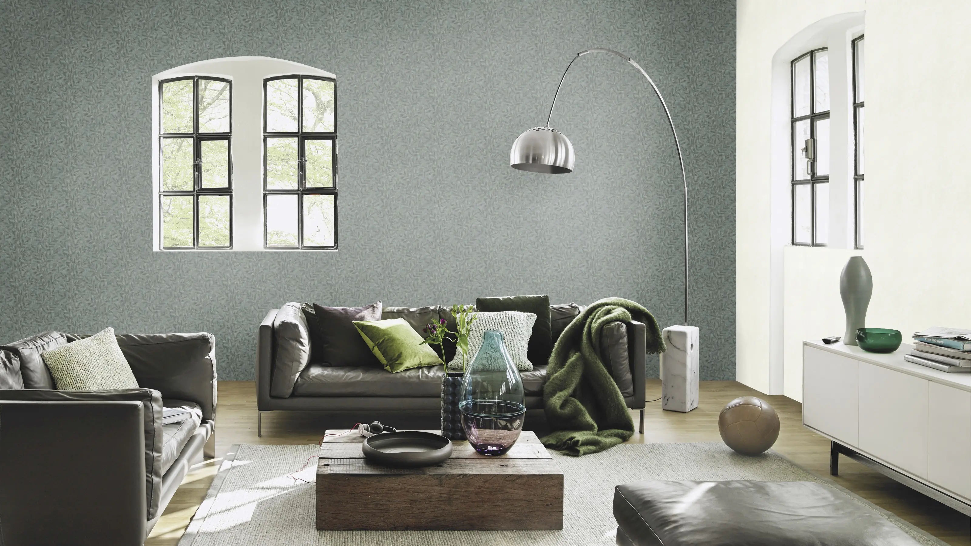 Rasch Vliestapete 315042 Grün-Dunkelgrün Muster & Motive 10,05 m x 0,53 m