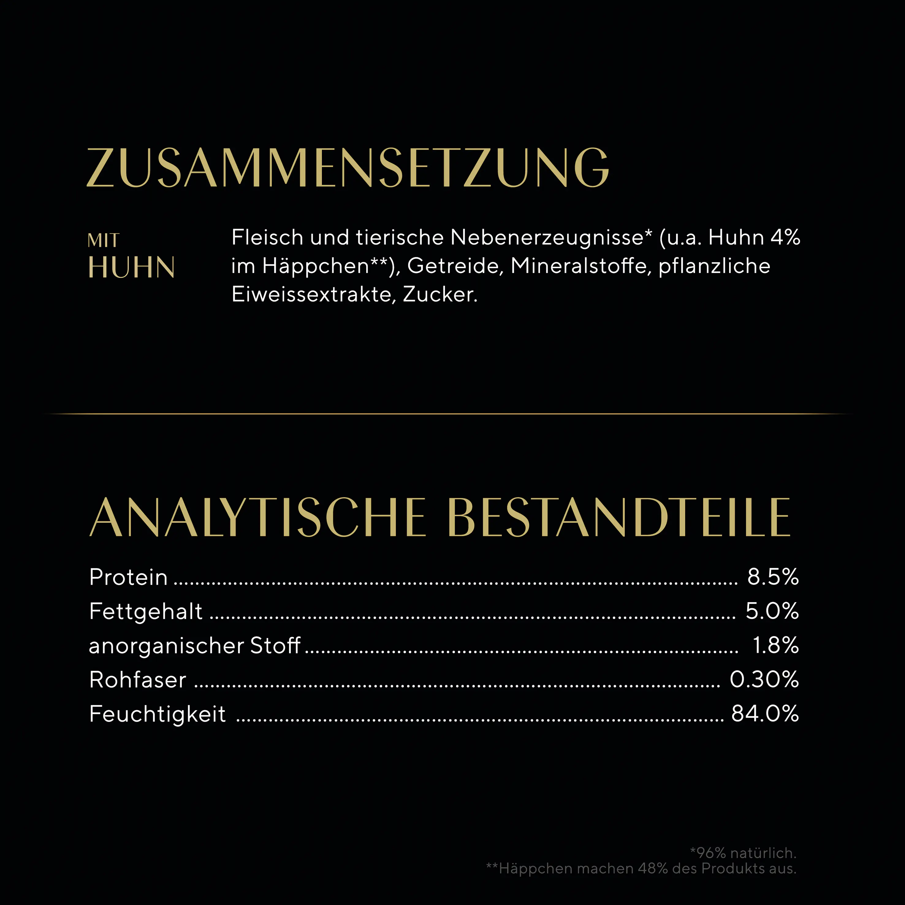 Sheba Delikatesse in Gelee Katzennassfutter Adult 85 g Geschnetzeltes mit Huhn