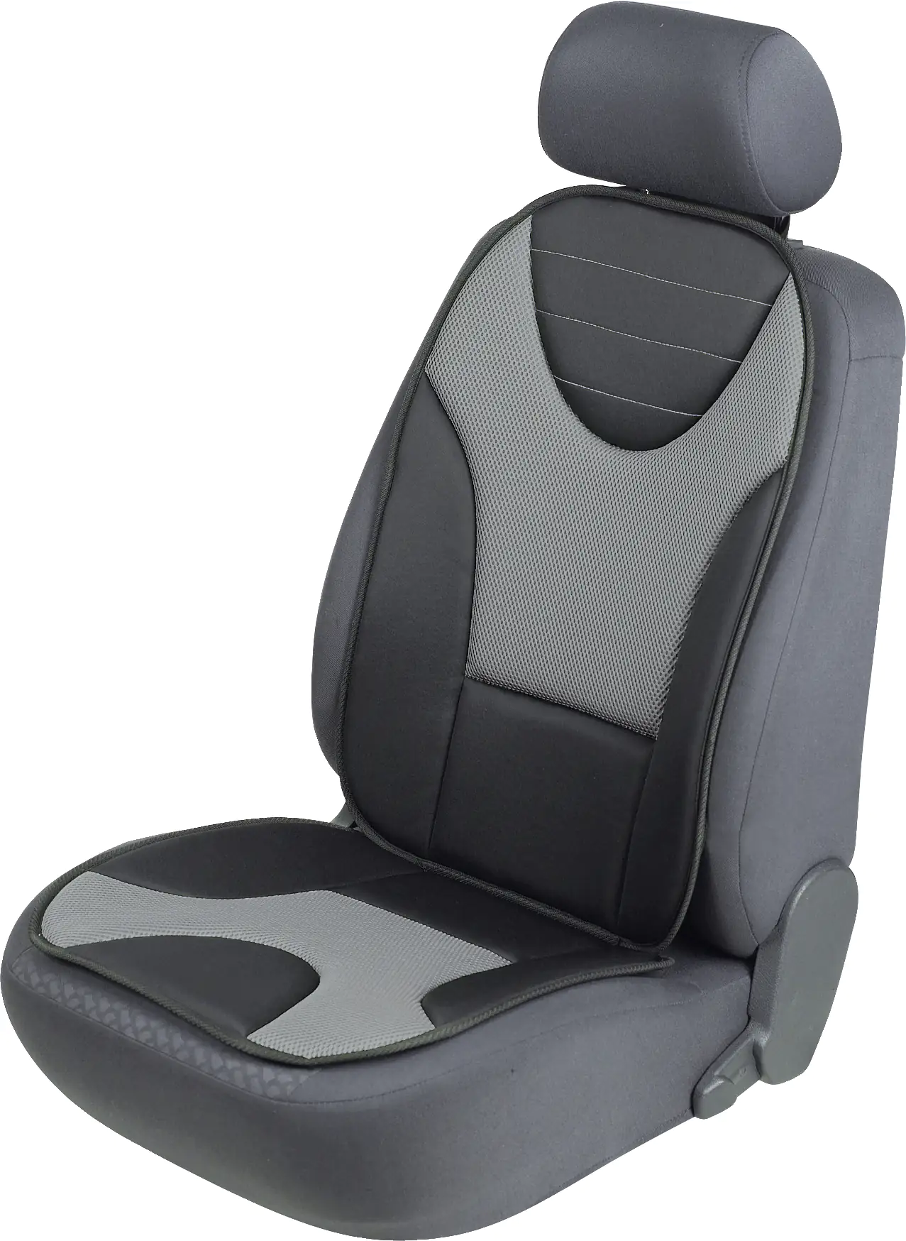 Walser Sitzaufleger Grafis schwarz-grau