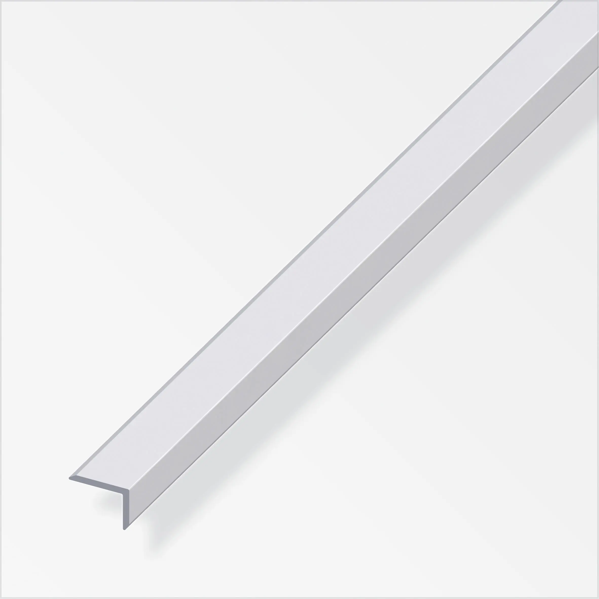 alfer Kantenschutz-Profil 1 m, 14 x 10 x 1.5 mm Aluminium eloxiert silber