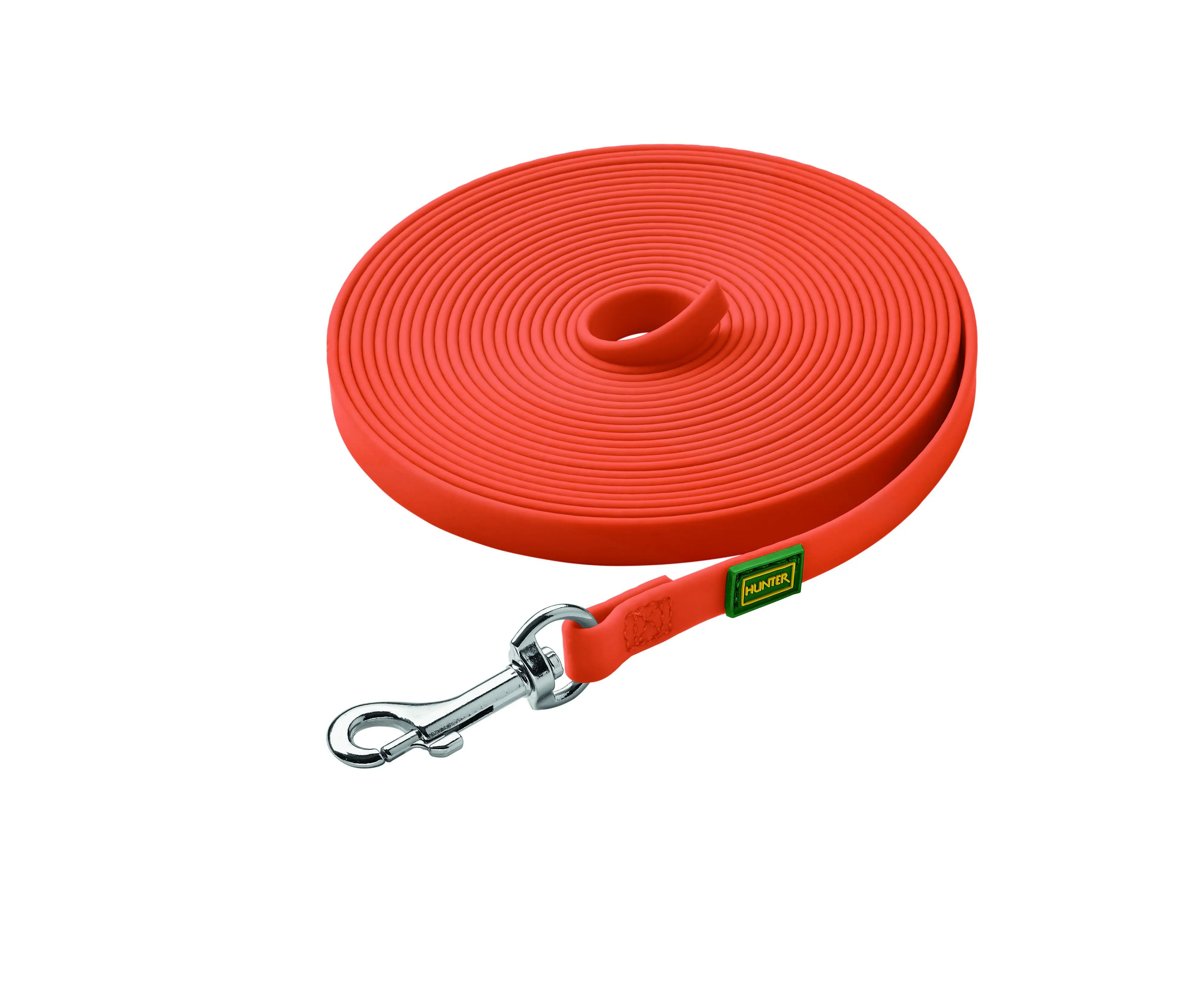 Hunter Schleppleine Hund Convenience 5 m x 1 cm neonorange