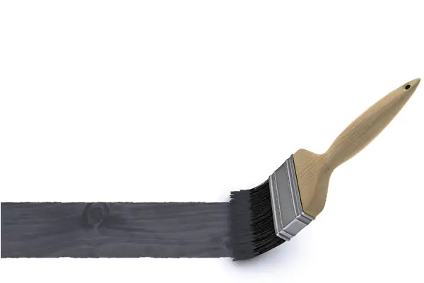 SKAN HOLZ Rundes Kopfband 8 x 5,5 x 75 cm, lasiert in Schiefergrau