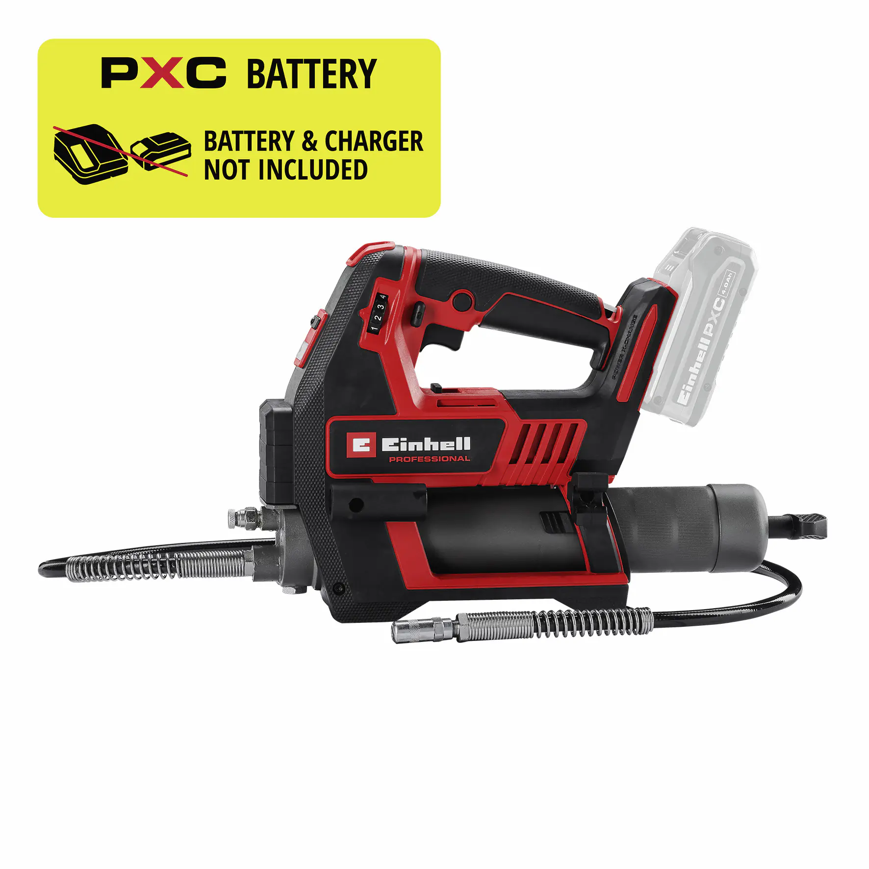 Einhell Professional Akku-Fettpresse TP-GR 18/690 Li Solo