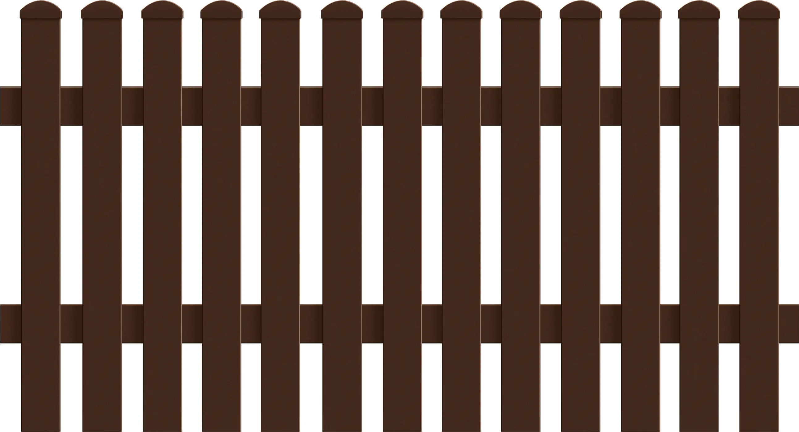 KM Zaun Zaunfeld Meran Gerade 148 x 60 cm, braun