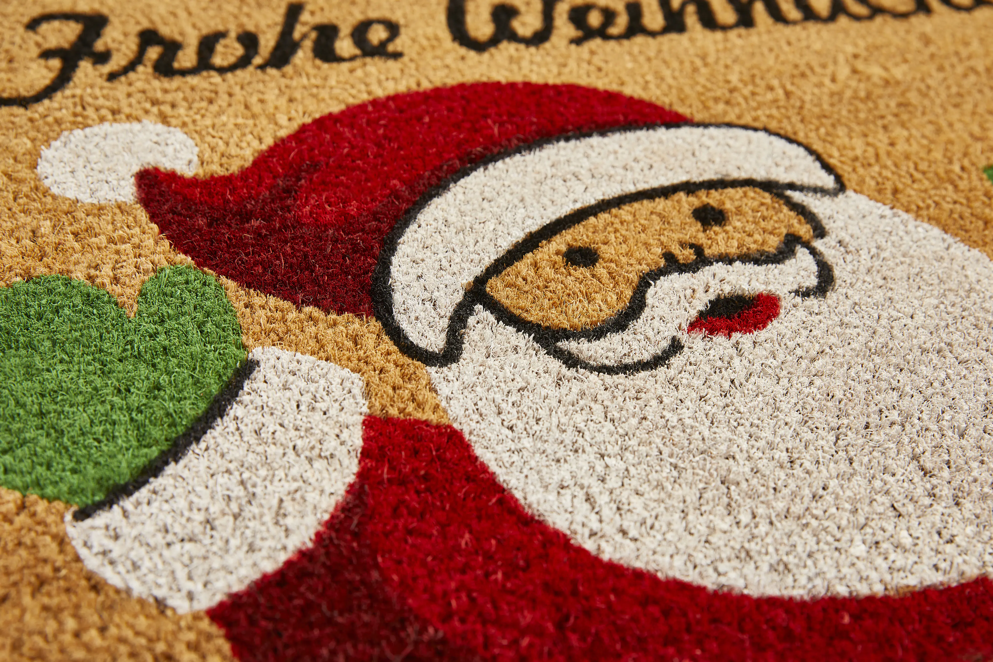 Andiamo Fußmatte Donus Frohe Weihnachten 40 x 60 cm natur