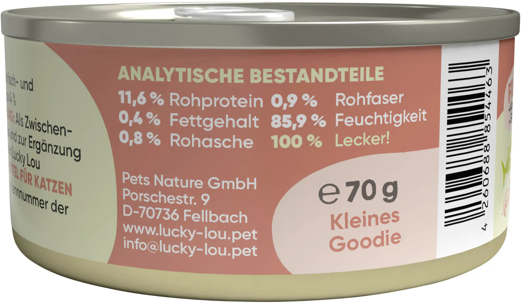 Lucky Lou Extrafood Thunfisch und Shrimps in Jelly 70g
