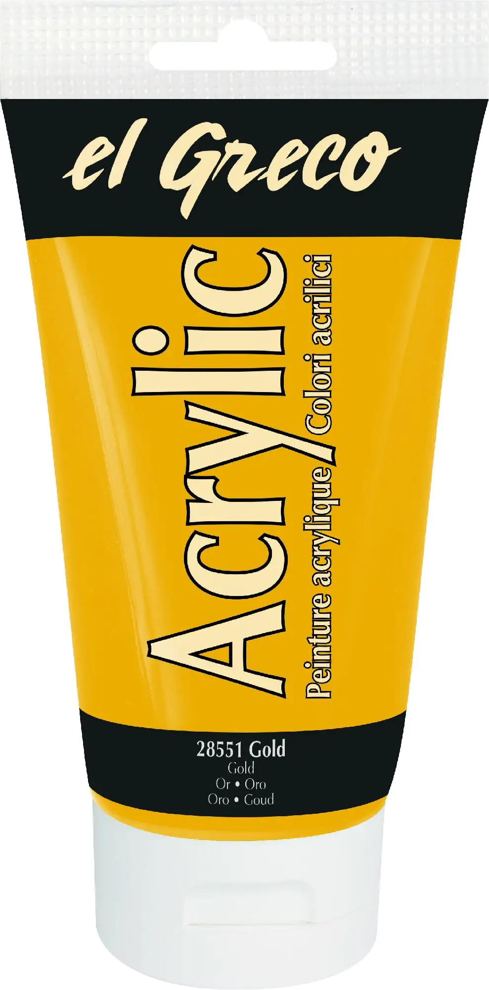 Kreul el Greco Acrylic Tube gold 150 ml Kreul el Greco Acrylic Tube gold 150 ml