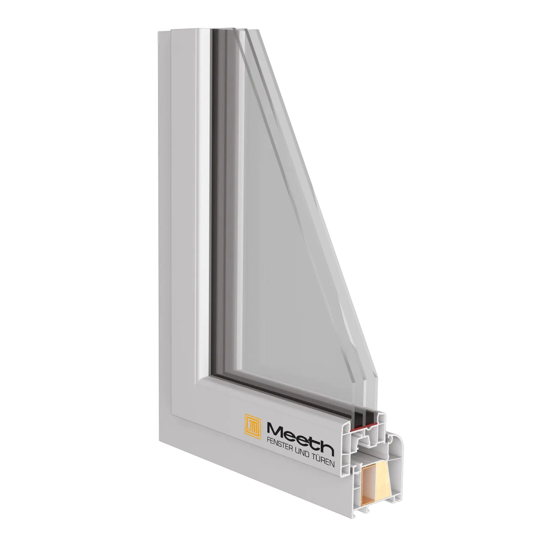 Meeth Fenster 100 x 60 cm DIN links 1 flügelig Dreh-Kipp weiß Meeth Fenster 100 x 60 cm DIN links 1 flügelig Dreh-Kipp weiß