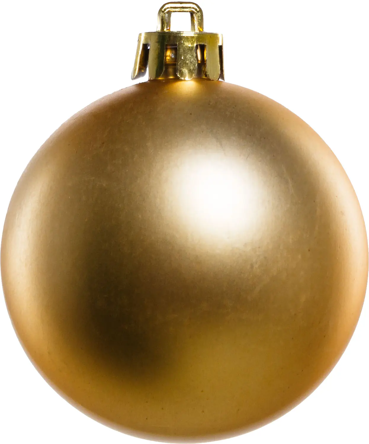 TrendLine Weihnachtskugeln bruchfest, langlebig Ø 6 cm gold 25 Stück
