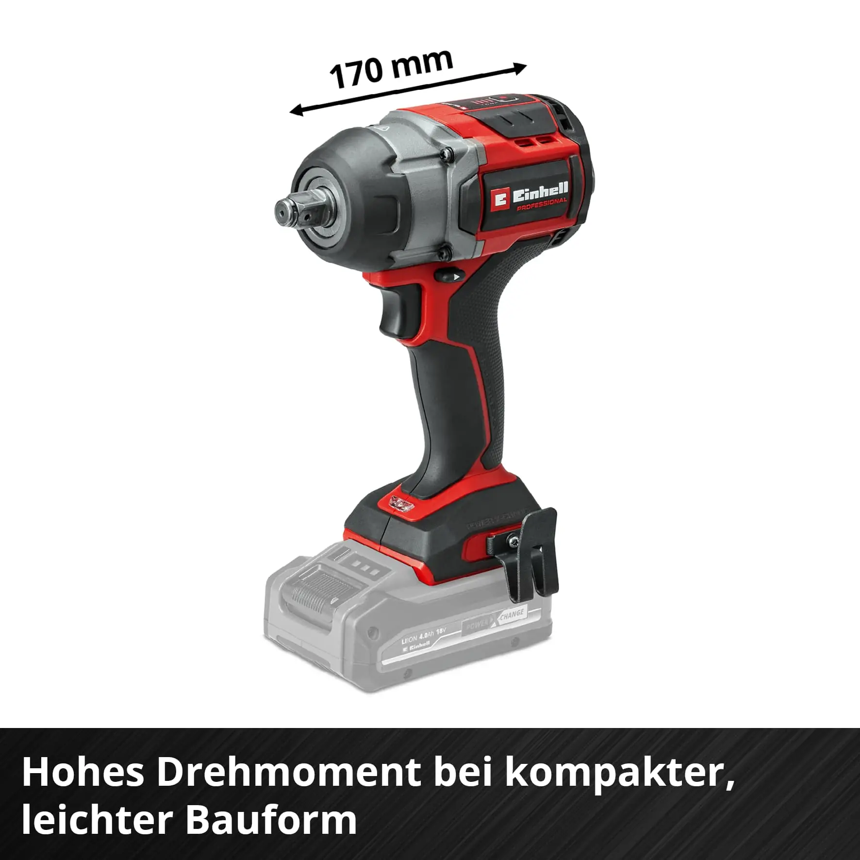 Einhell Professional Akku-Schlagschrauber TP-CW 18/750-C Li BL Solo Einhell Professional Akku-Schlagschrauber TP-CW 18/750-C Li BL Solo